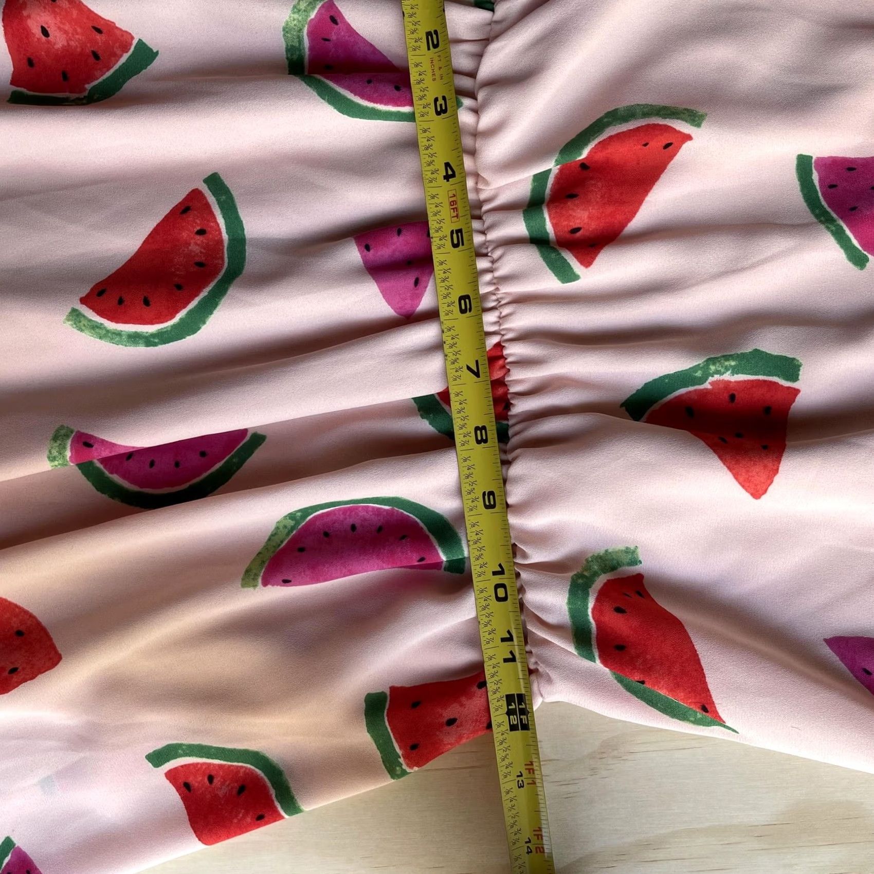 Vintage Everly Womens Small Pink Watermelon Print Sundress Size S / US 4 / IT 40 - 6 Thumbnail