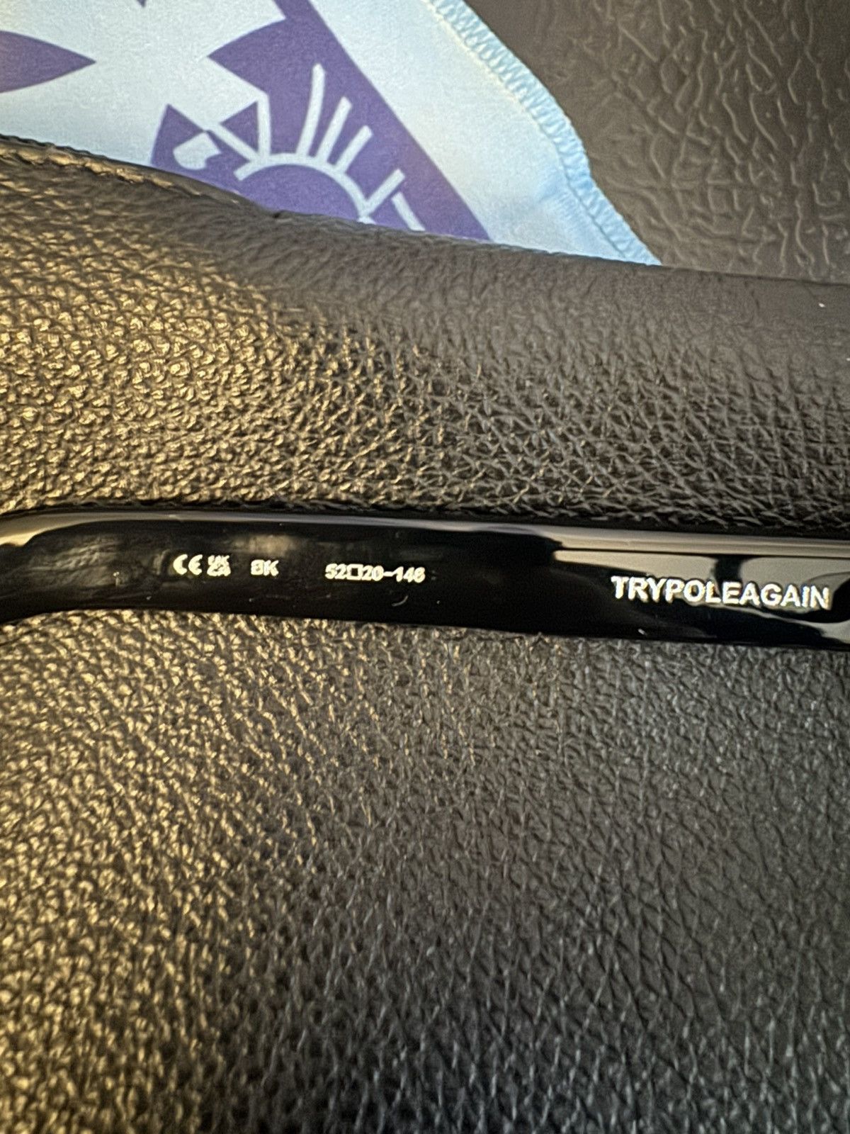 Chrome Hearts AUTHENTIC CHROME HEARTS GLASSES TRYPOLEAGAIN MODEL Size ONE SIZE - 3 Thumbnail