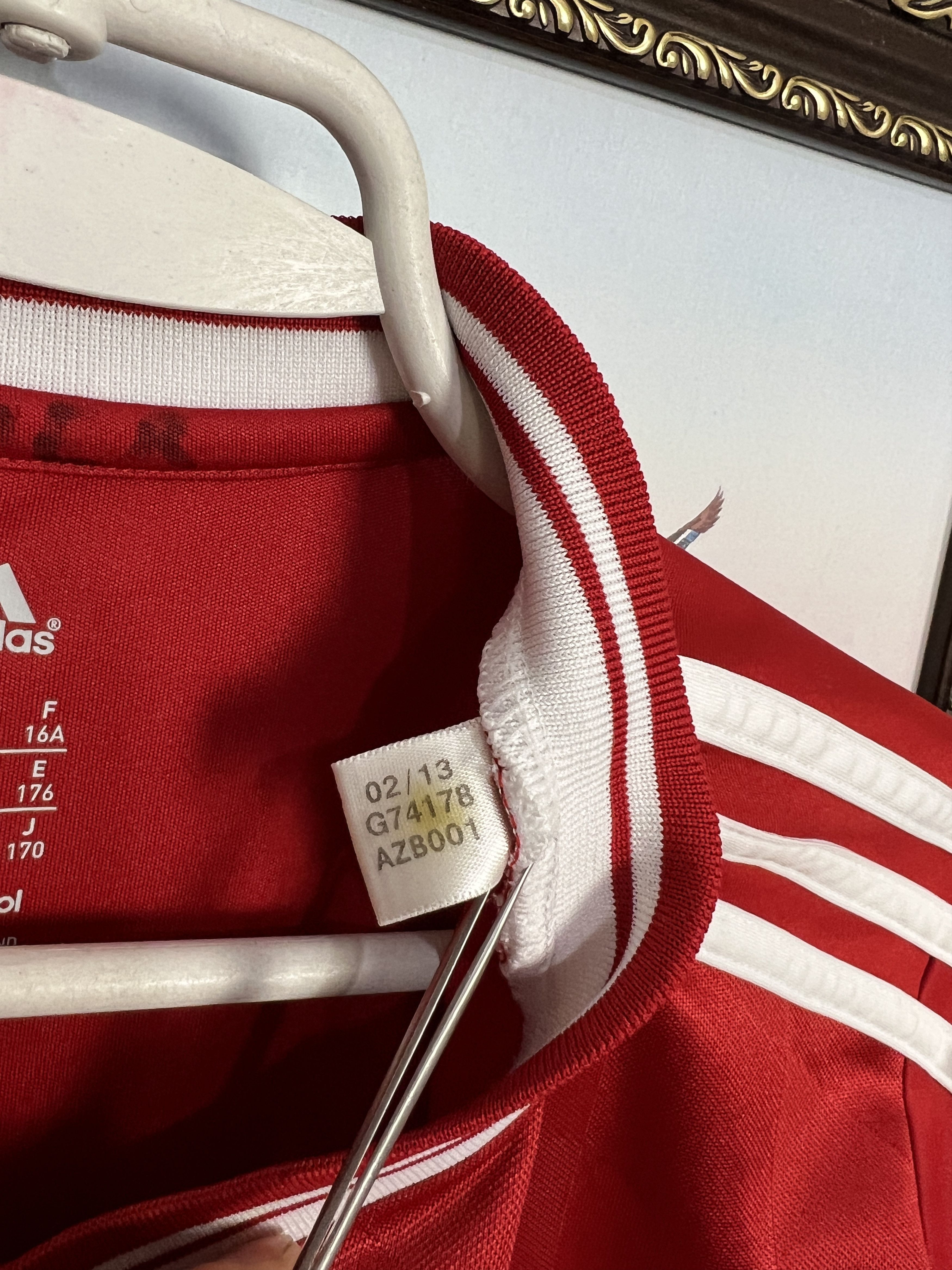 Adidas Bayern Munich football shirt Adidas Gotze Jersey Boys XL Size US XXS / EU 40 - 10 Thumbnail