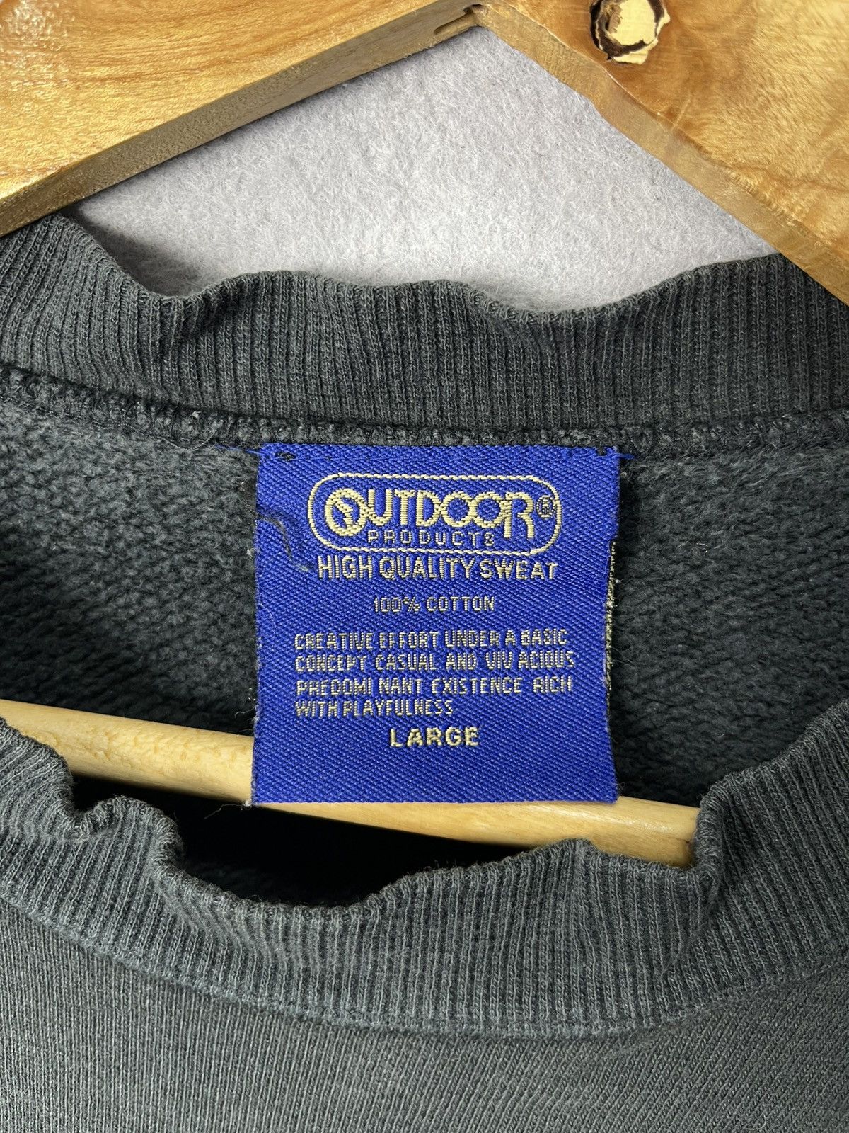 Outdoor Research 2000s Outdoor Products Bear Graphic Crewneck Size US L / EU 52-54 / 3 - 8 Thumbnail