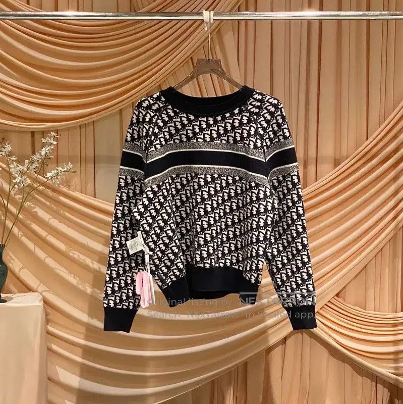 Dior Dior Colorblock Wool Pullover Sweater . Size M / US 6-8 / IT 42-44 - 2 Thumbnail