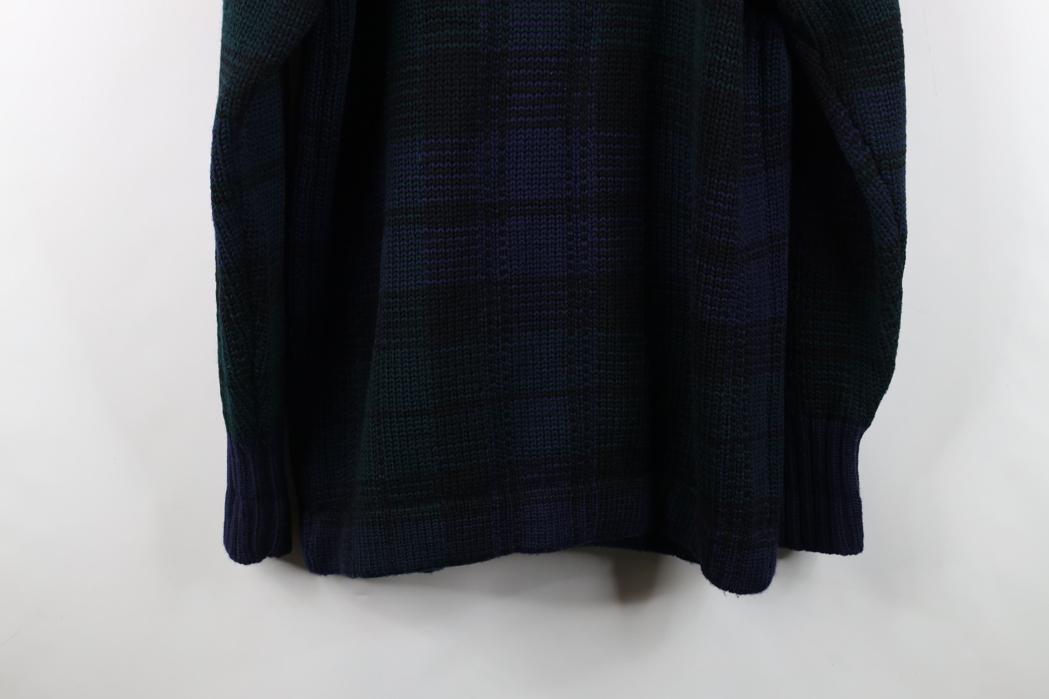 Ralph Lauren Vintage 90s Ralph Lauren Wool Knit Shawl Cardigan Sweater Size US L / EU 52-54 / 3 - 13 Thumbnail