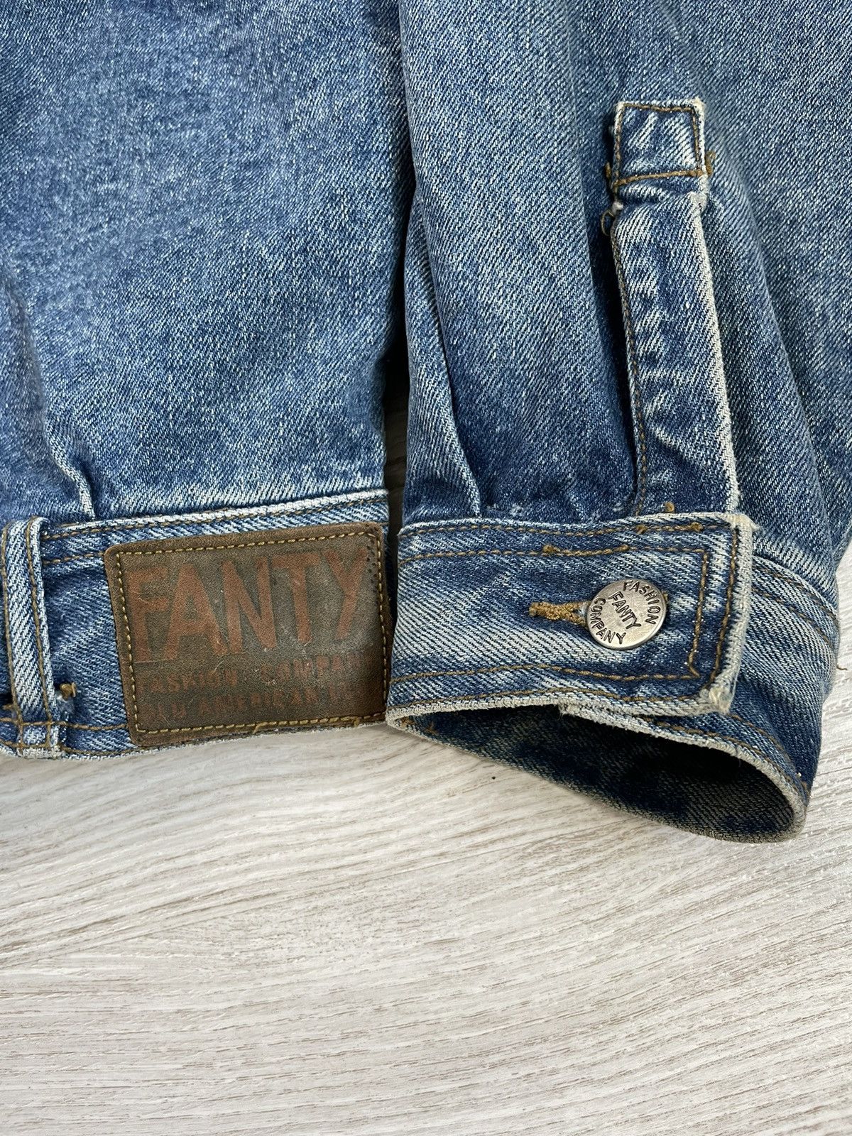 Japanese Brand × Vintage CRAZY vintage avant garde reconstructed denim jacket Size US L / EU 52-54 / 3 - 2 Thumbnail