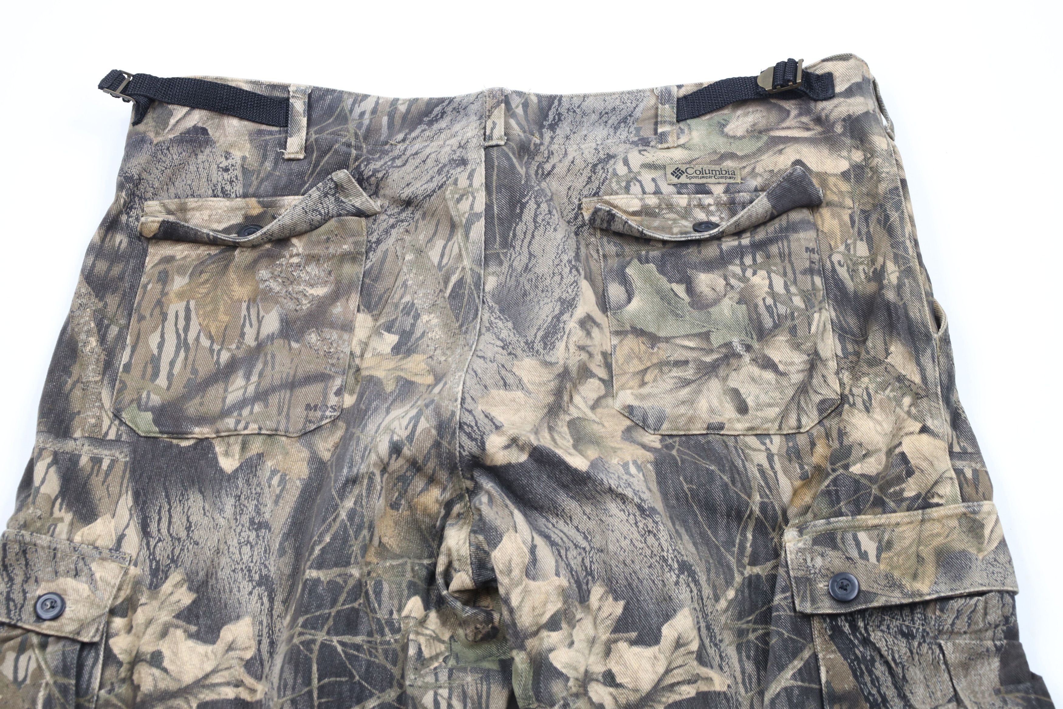 Columbia × Vintage Vintage 90s Columbia Camouflage Double Knee Wide Leg Pants Size US 40 / EU 56 - 10 Thumbnail