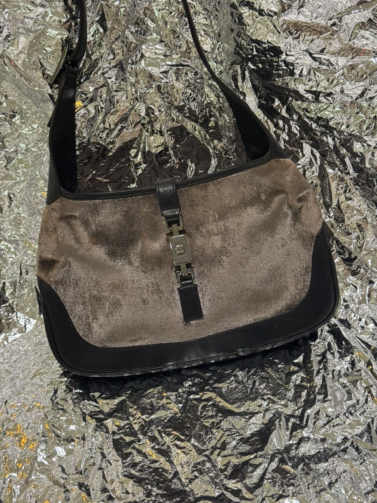 Gucci Gucci jackie velvet small shoulder bag Size ONE SIZE - 2 Thumbnail