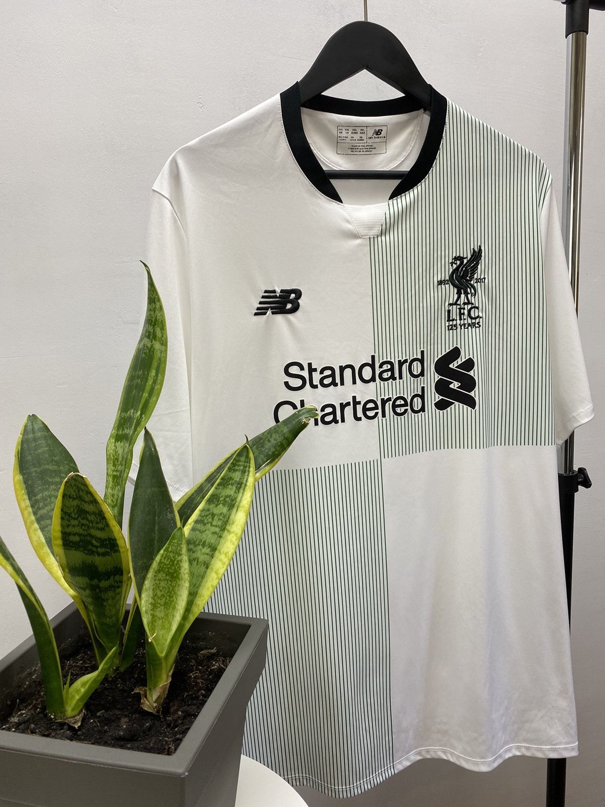 New Balance 2017 2018 Liverpool New Balance Away Soccer Jersey Size US XXL / EU 58 / 5 - 3 Thumbnail