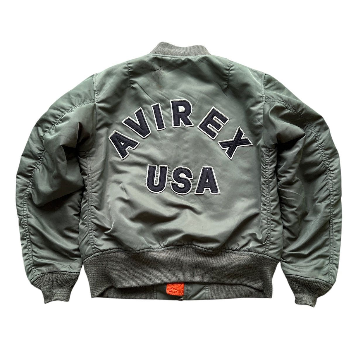 Avirex 🔥 Pick Avirex Usa Flight Bomber Jacket Size US L / EU 52-54 / 3 - 1 Thumbnail