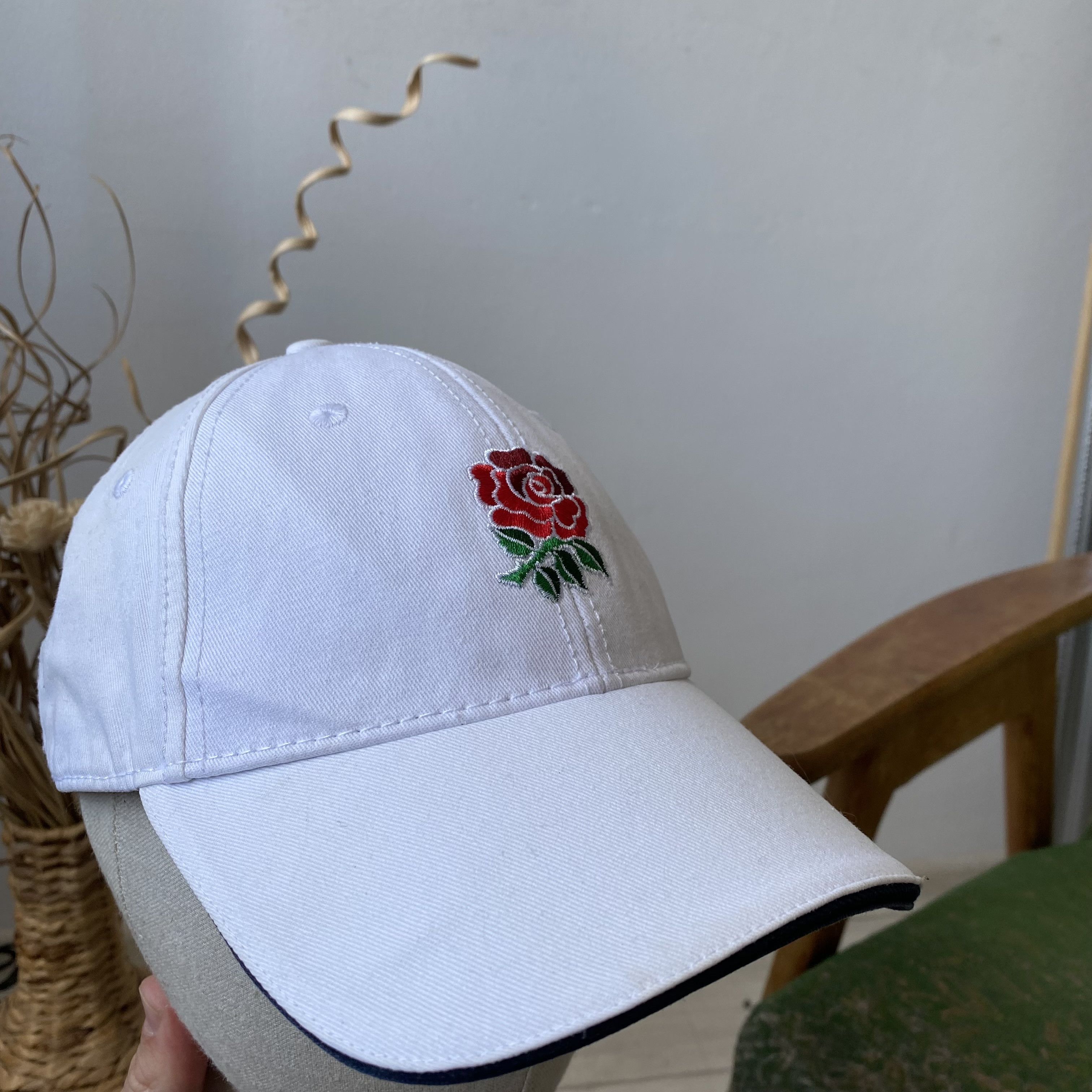 Canterbury of New Zealand 🏈 Vintage 00s Canterbury England Rugby jersey Cap Size ONE SIZE - 3 Thumbnail