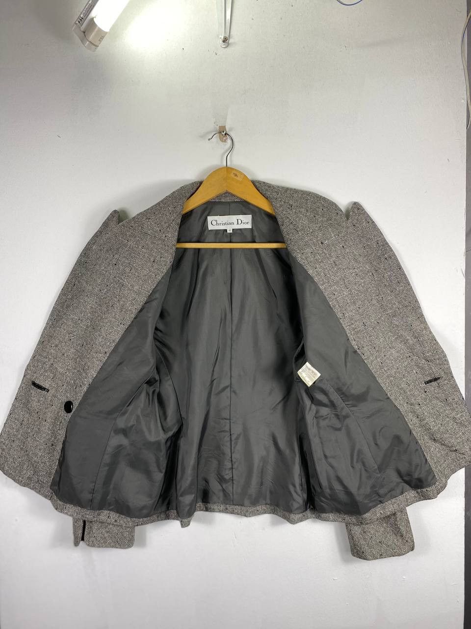 Christian Dior Monsieur × Designer christian dior wool jacket nice design Size M / US 6-8 / IT 42-44 - 5 Thumbnail