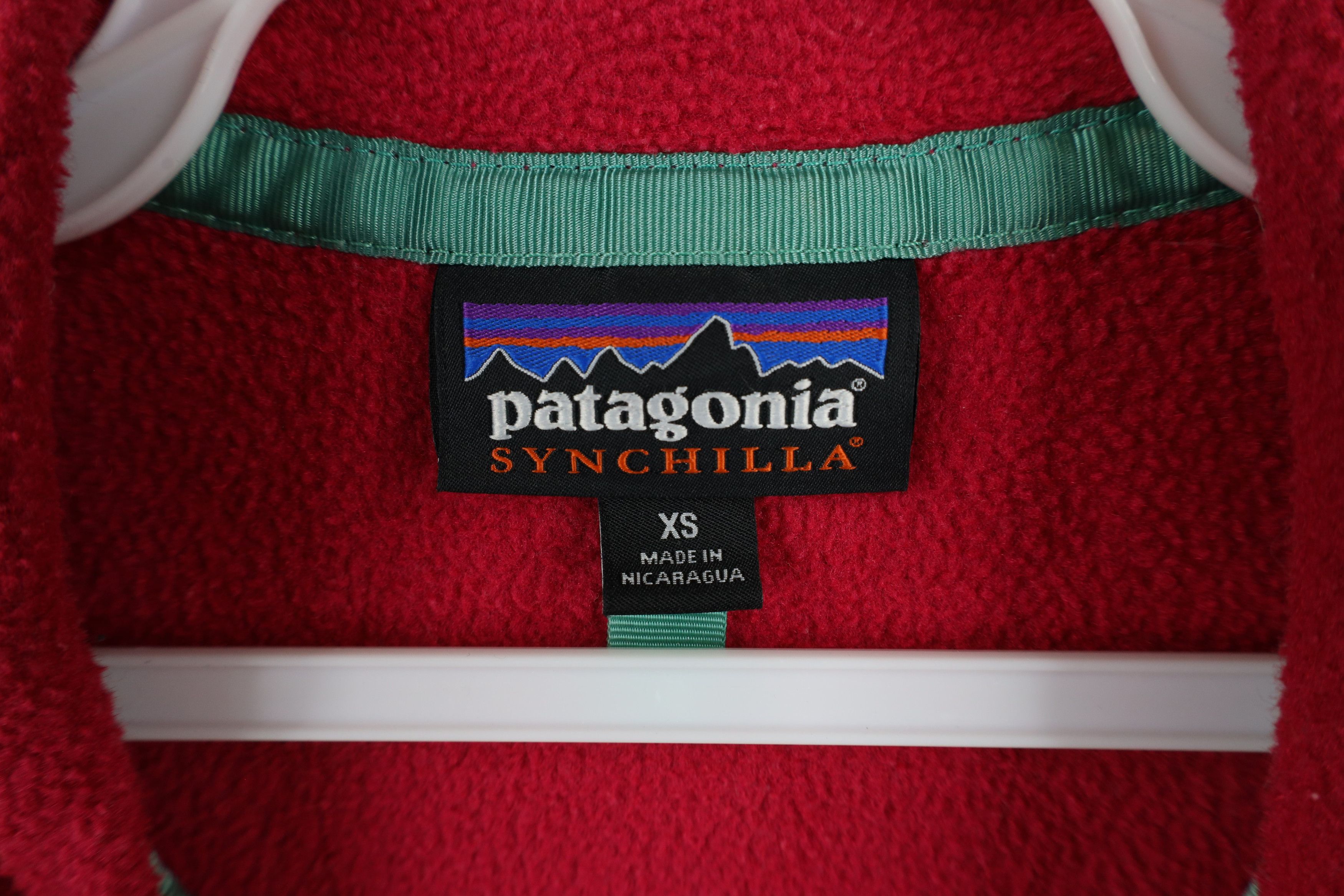 Patagonia × Vintage Vintage Patagonia Synchilla Snap T Fleece Pullover Sweater Size XS / US 0-2 / IT 36-38 - 9 Thumbnail