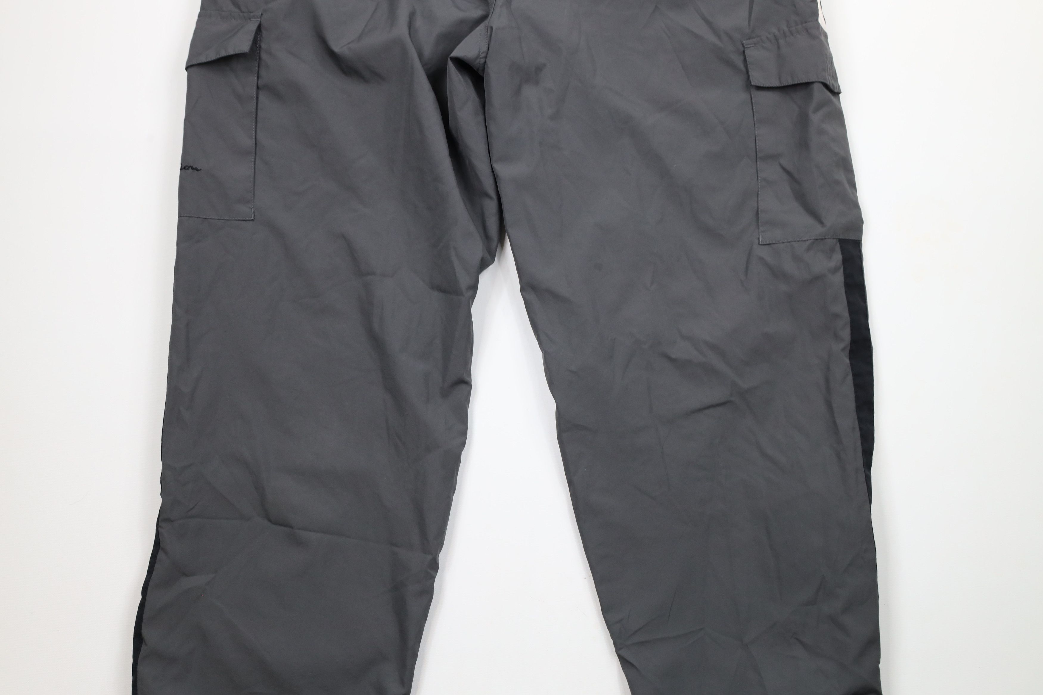 Champion × Vintage Vintage 90s Champion Spell Out Lined Wide Leg Cargo Pants Size US 36 / EU 52 - 13 Thumbnail