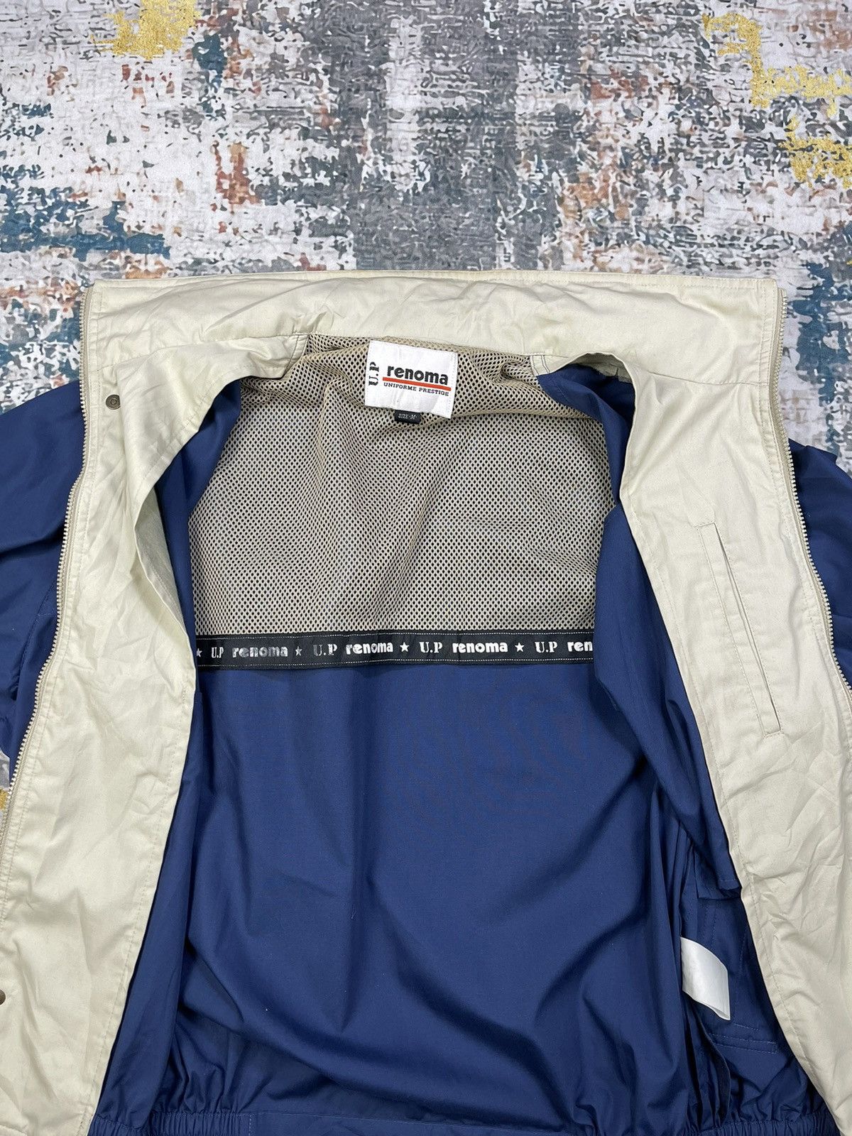 Renoma Vtg UP RENOMA Light Zipper Jacket Size US M / EU 48-50 / 2 - 8 Thumbnail