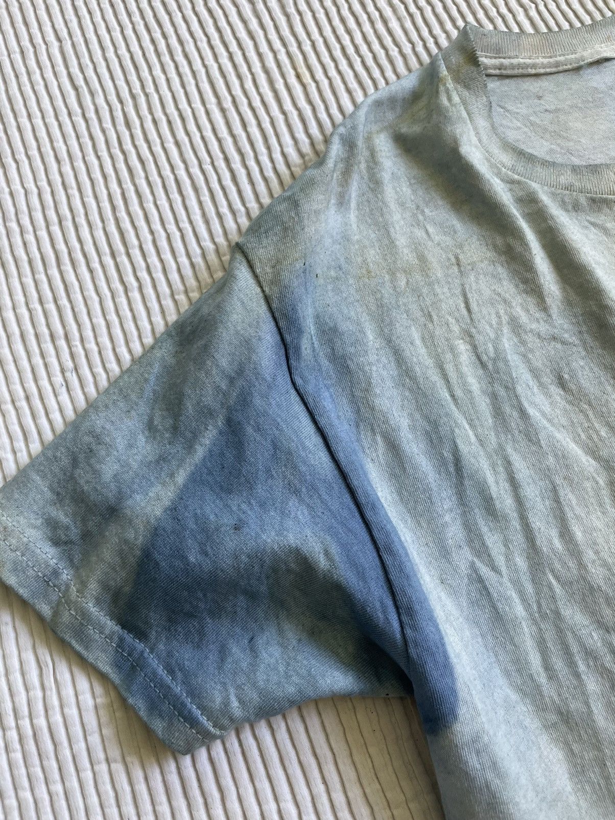 Other Sun Faded Dirty Dye Indigo Tee Size US M / EU 48-50 / 2 - 3 Thumbnail