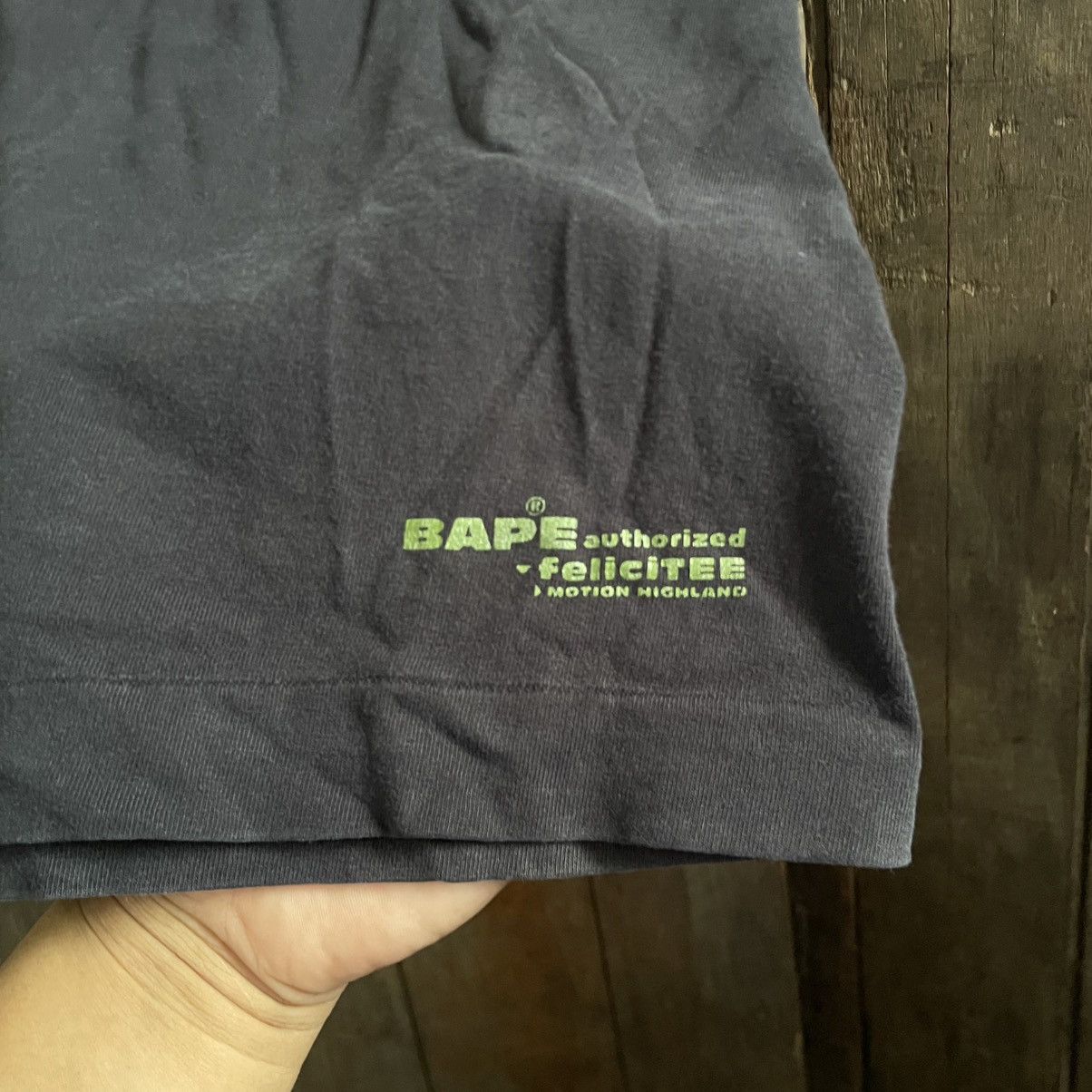Bape Vintage BAPE A Bathing Ape Felicitee Motion Tee Size US M / EU 48-50 / 2 - 4 Thumbnail
