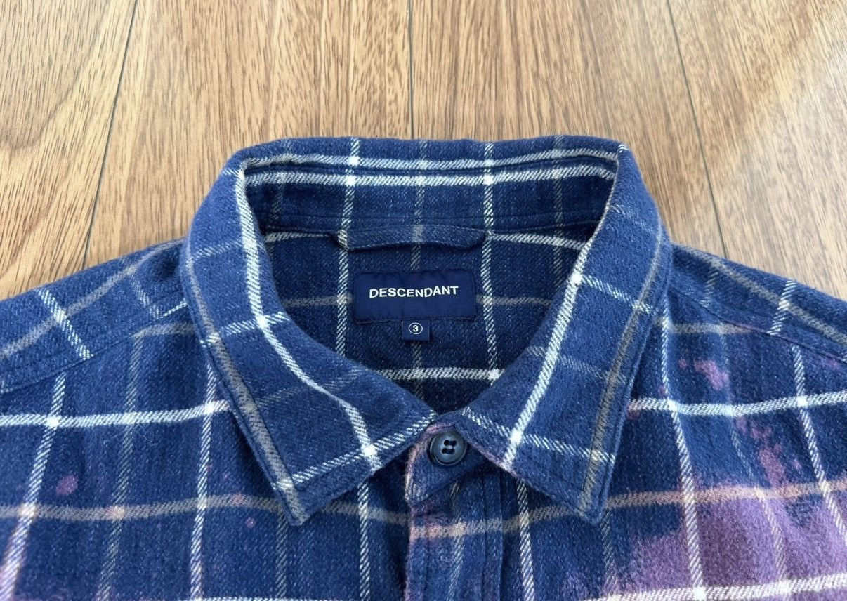 DESCENDANT MOSS CHECK LS SHIRT J6