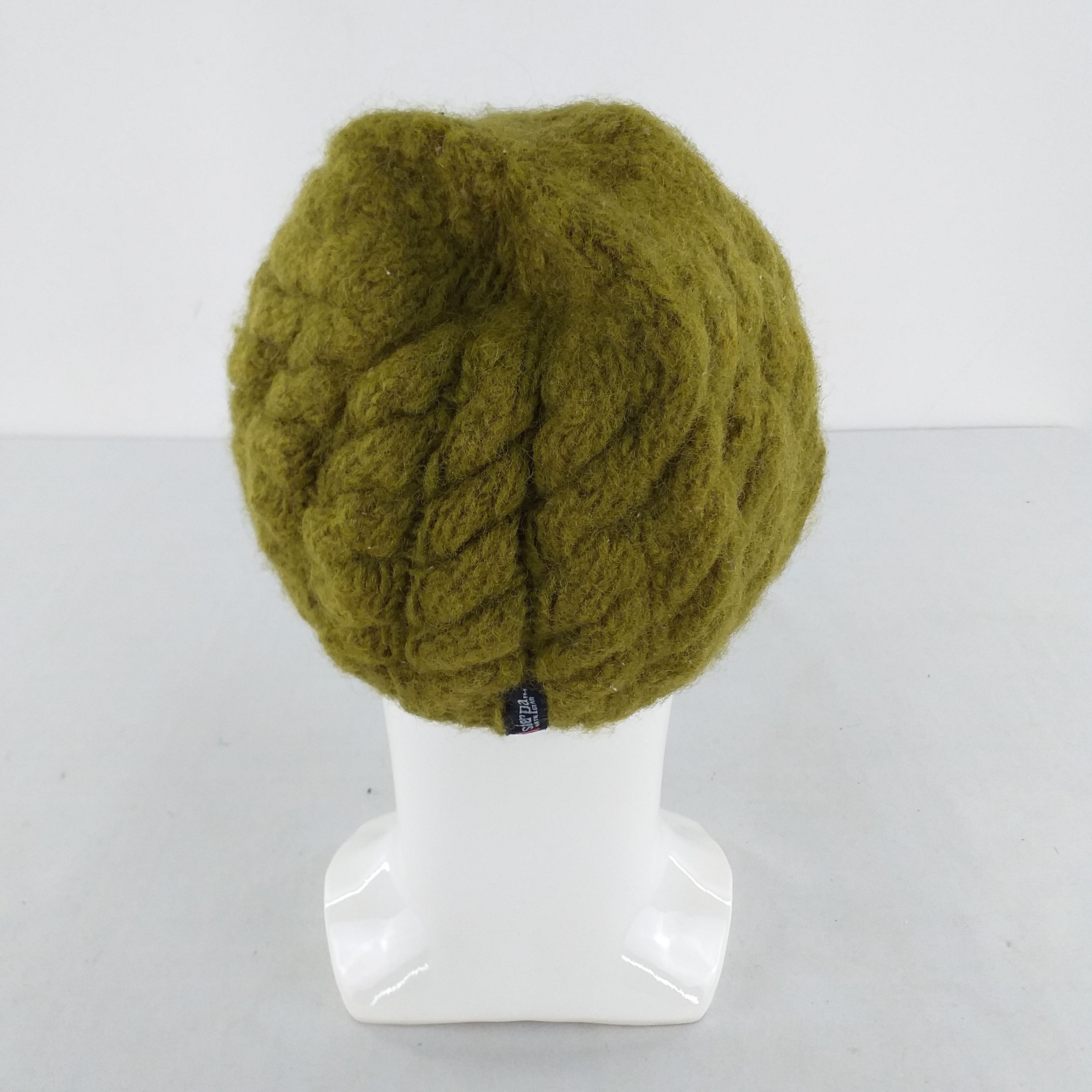Vintage Sherpa Plain Snow Cap Hat Beanie -BN462 Size ONE SIZE - 2 Thumbnail