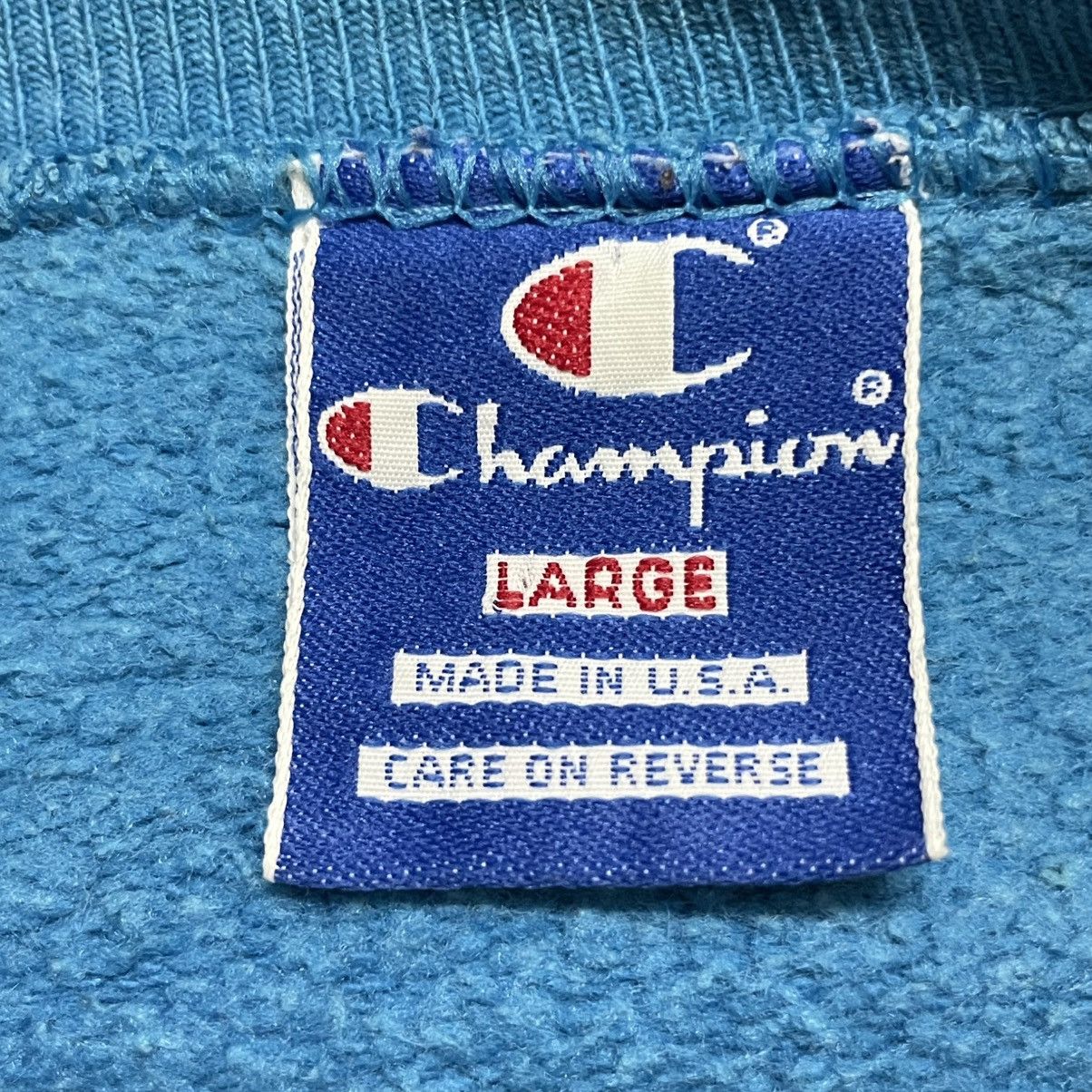 Champion × Vintage Vintage 90s Champion Made in Usa Crewneck Size US L / EU 52-54 / 3 - 4 Thumbnail