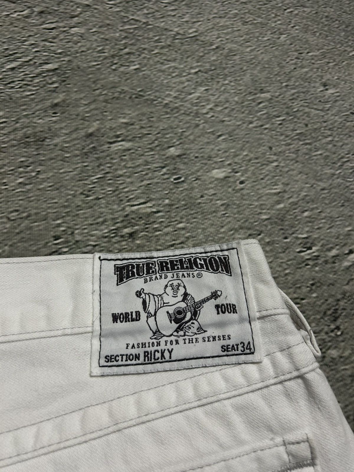 True Religion True Religion vintage white jeans Ricky Size US 36 / EU 52 - 7 Thumbnail
