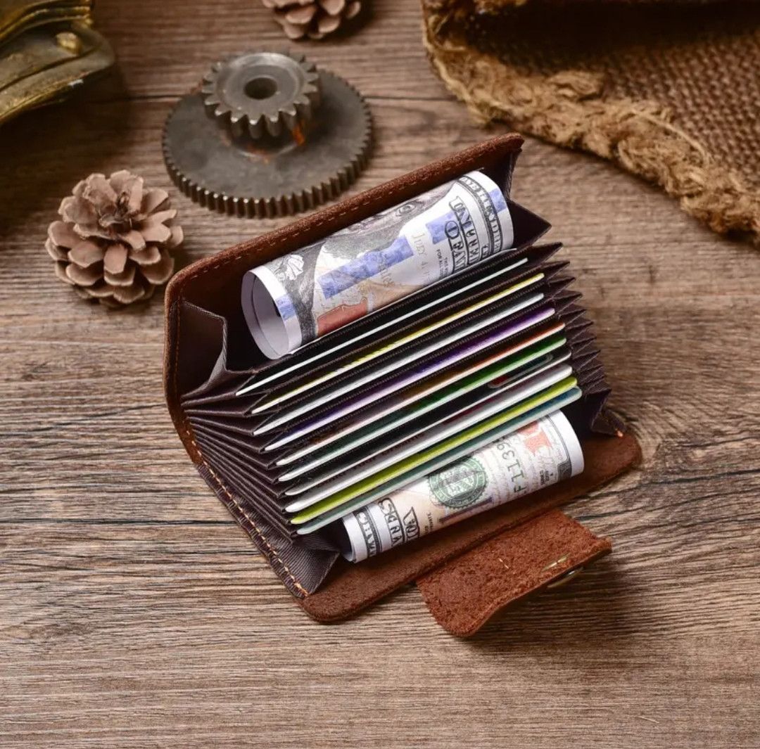 Genuine Leather × Japanese Brand × Vintage Credit Card Holder Size ONE SIZE - 3 Thumbnail