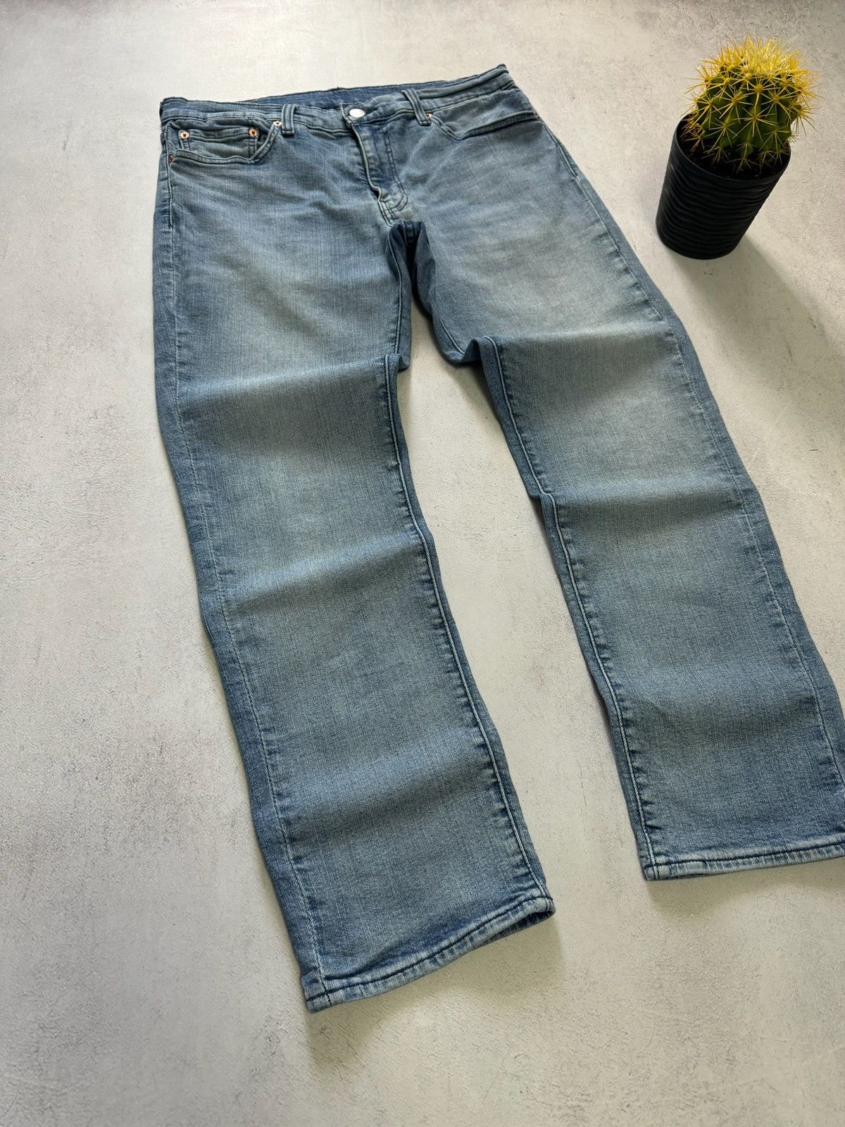 Levi's × Vintage Vintage Levis 511 Jeans Denim Pants Straight Premium W34 L30 Size US 34 / EU 50 - 6 Thumbnail