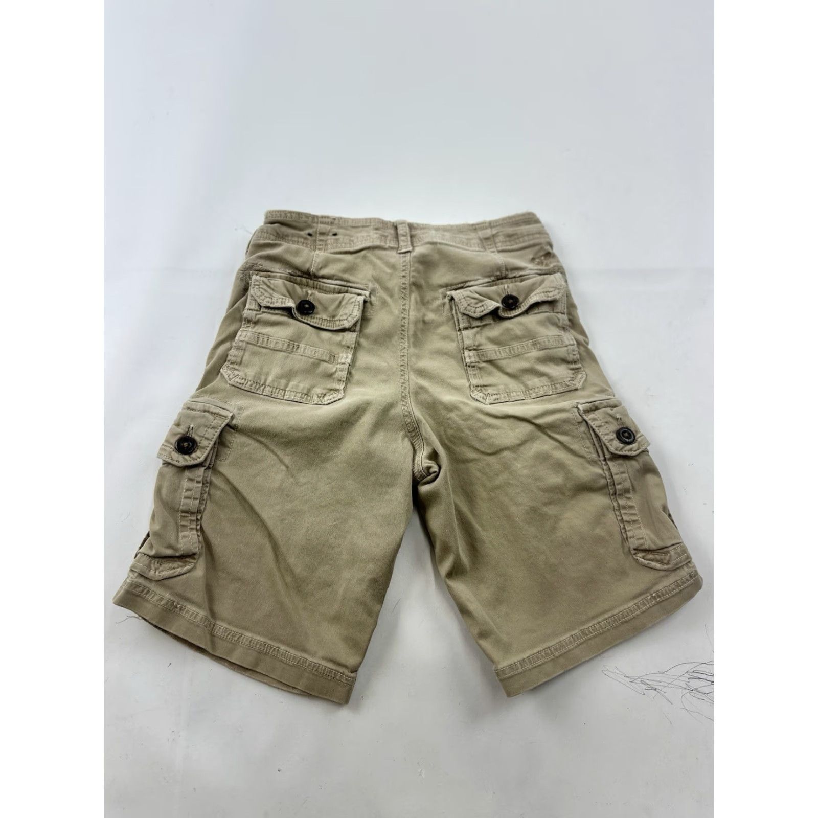 American Eagle Outfitters VINTAGE American Eagle Cargo Shorts Mens 28 Khaki Classic Y2K Casual Size US 28 / EU 44 - 2 Thumbnail