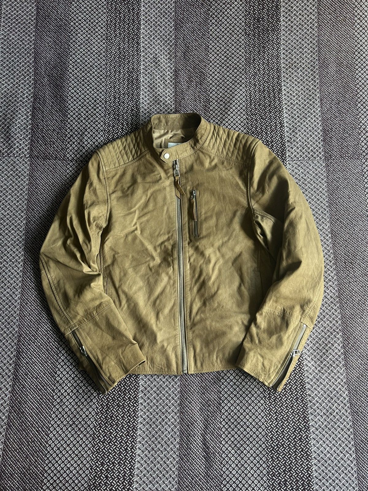 Genuine Leather Vintage EDC Leather Jacket Avantgarde Style Size M Unisex Size US M / EU 48-50 / 2 - 1 Thumbnail