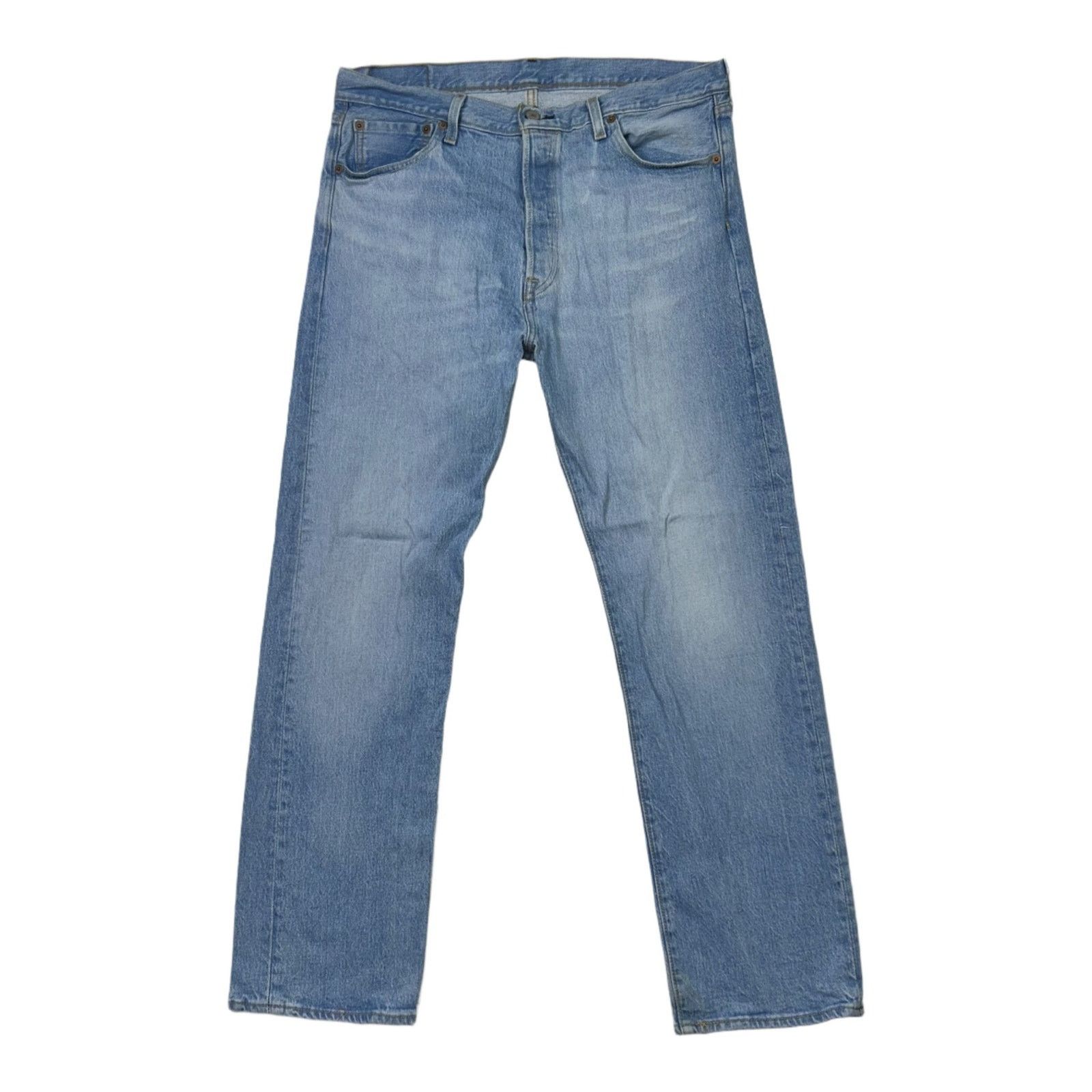 Levi's Vintage Levi’s 501 Button Fly Denim Blue Jeans Size US 36 / EU 52 - 1 Thumbnail