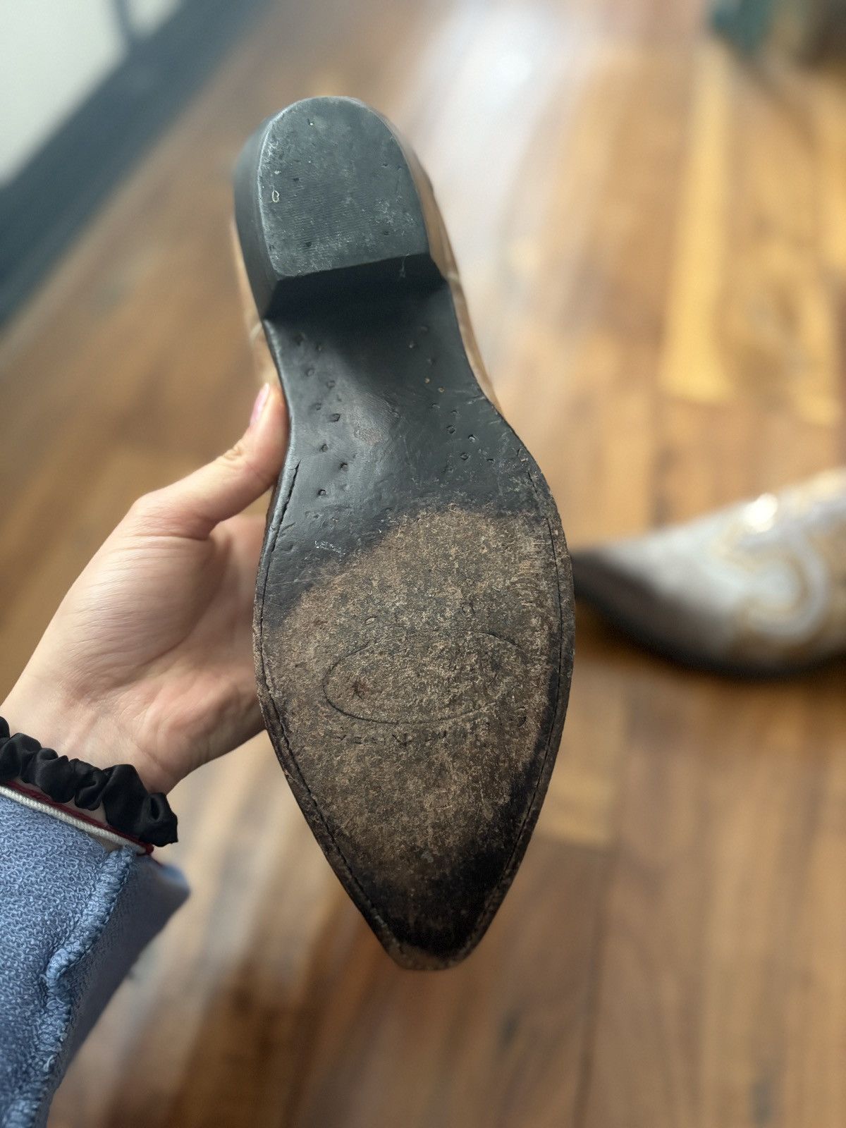 Other Cowboy boots, Mexican Brand, Authentic Leather Old Western Size US 8 / IT 38 - 3 Thumbnail