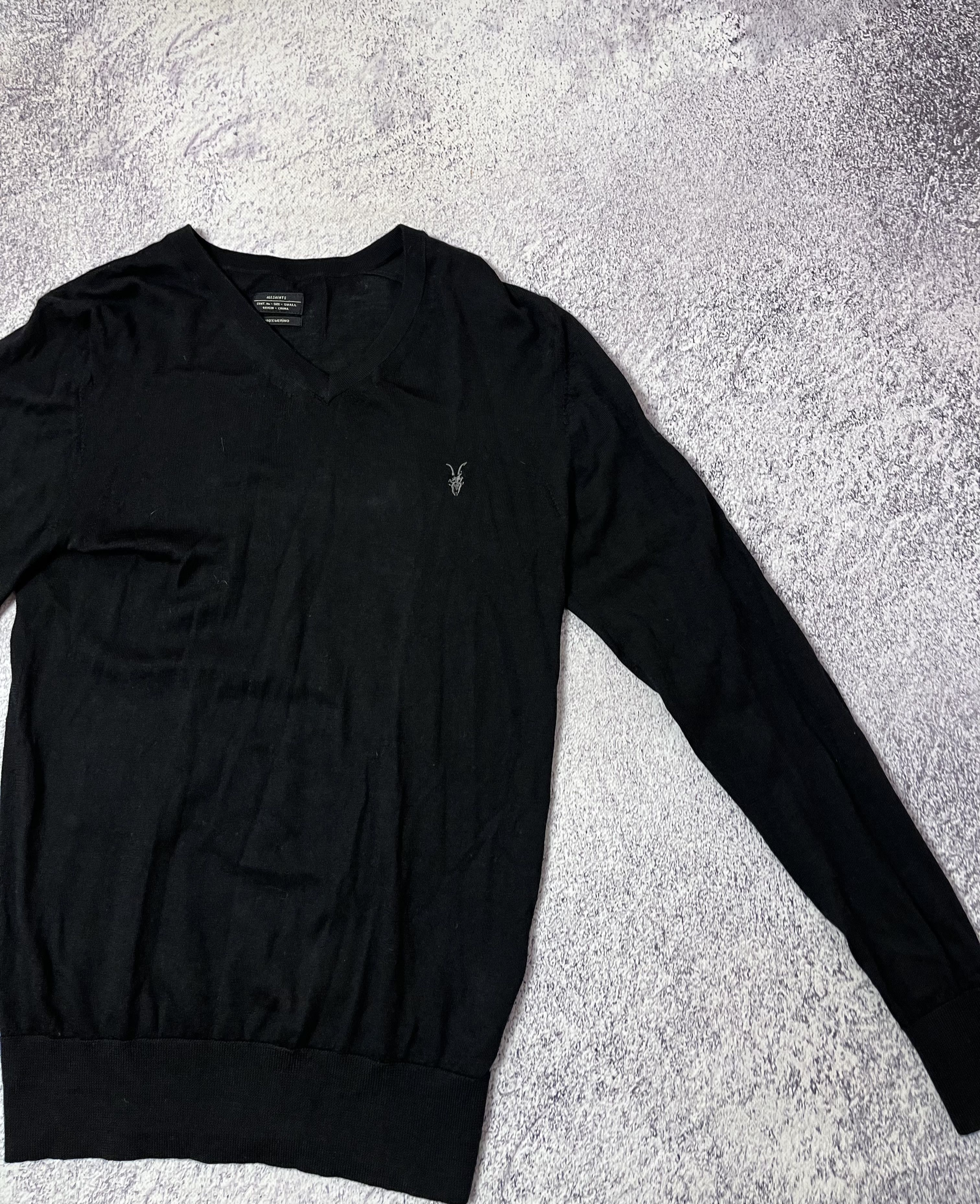 Allsaints Men’/ sweater Allsaints size S black Y2K Size US S / EU 44-46 / 1 - 7 Thumbnail