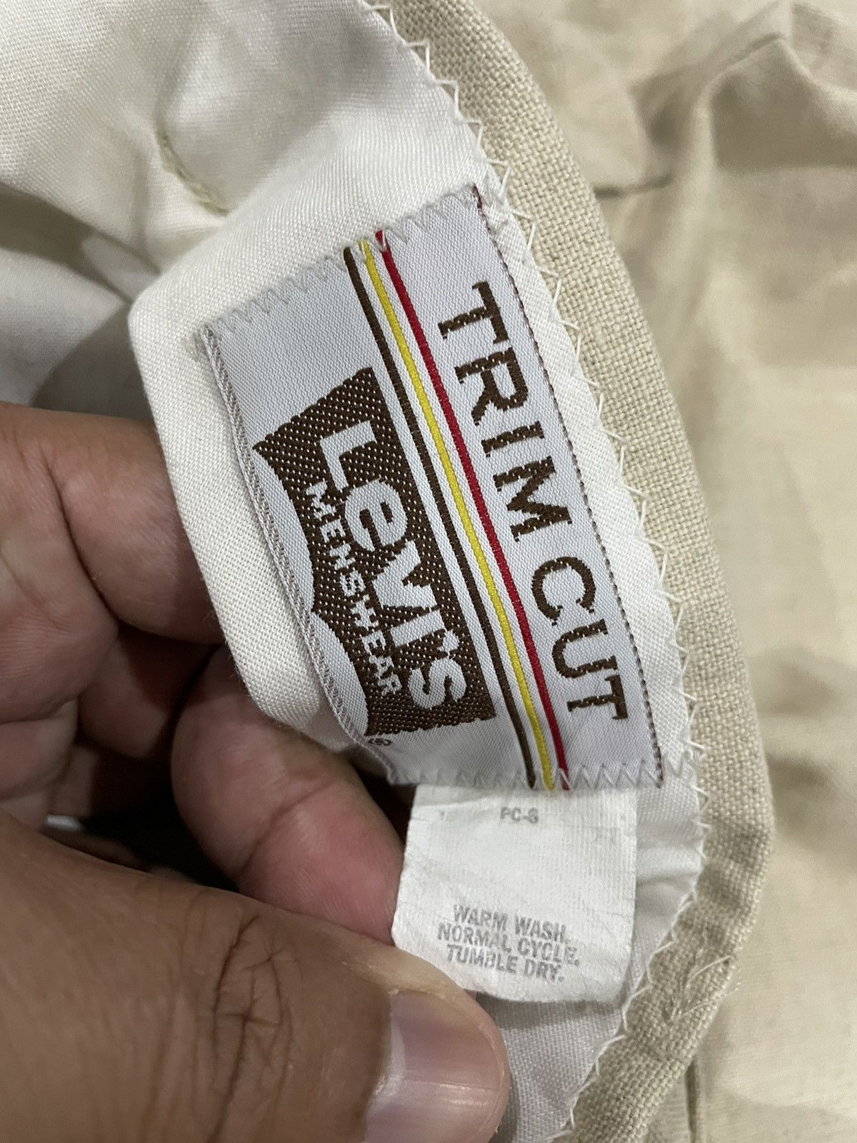 Levi's Vintage 1970s Levis Trim Cut Mods Old Money Style Trouser Size US 32 / EU 48 - 22 Thumbnail