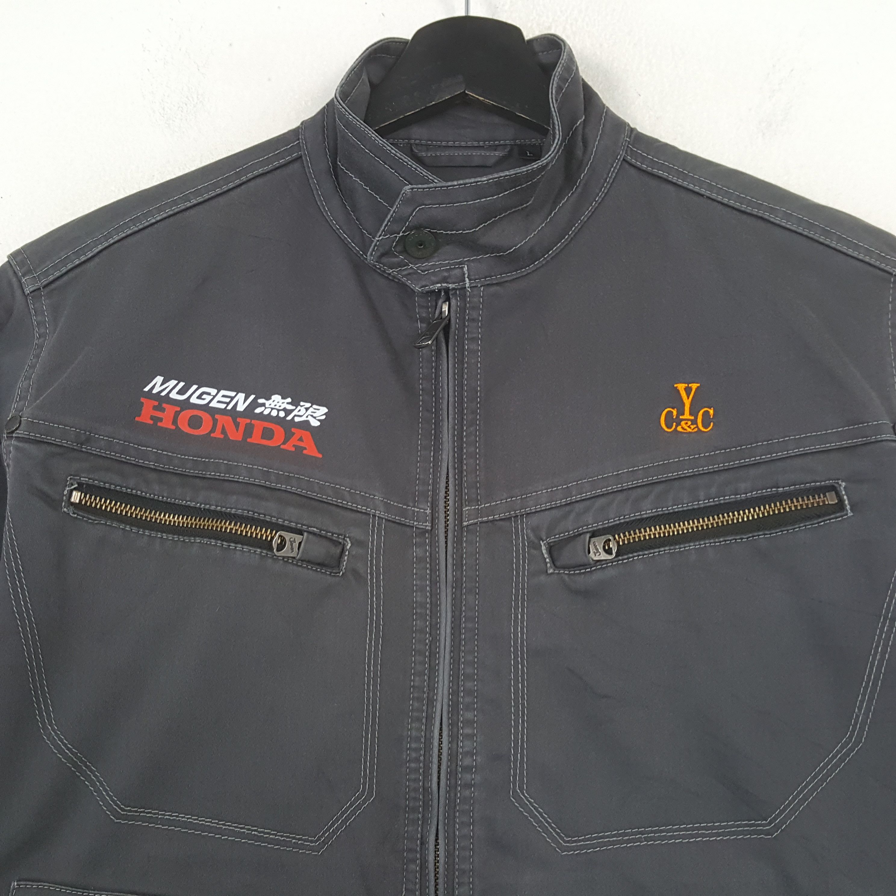 Vintage MUGEN HONDA Japanese Motorsports Custom Jacket C289N20 Size US M / EU 48-50 / 2 - 4 Thumbnail