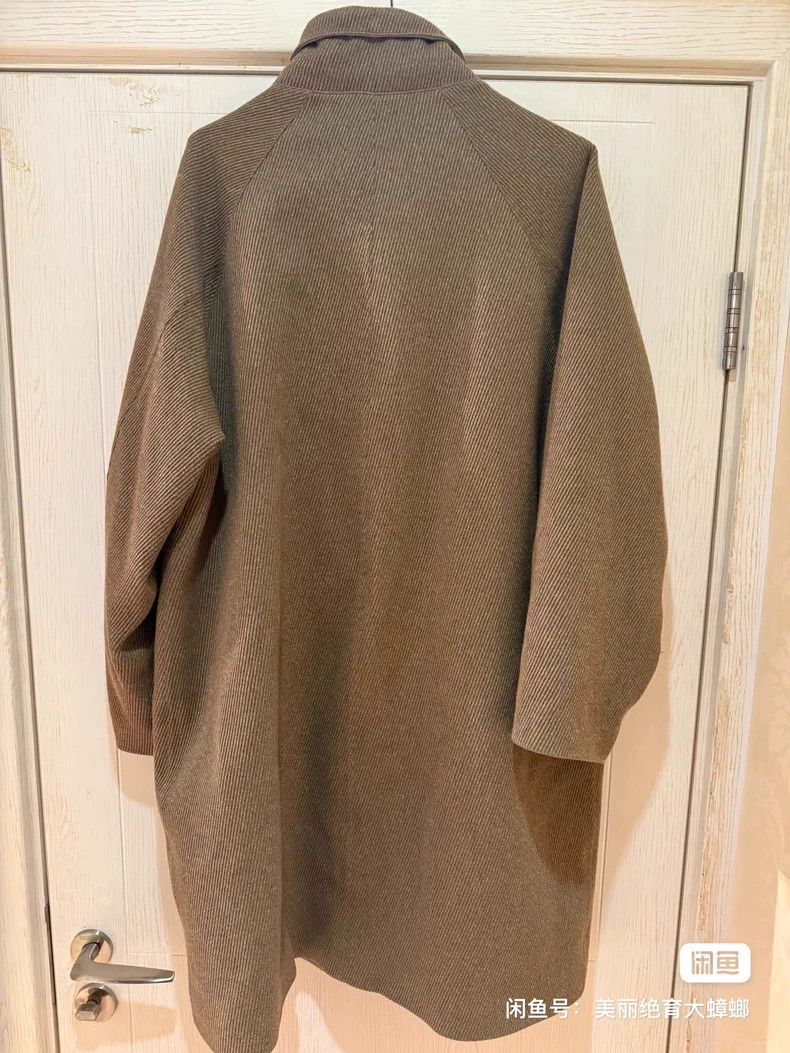 Loro Piana LORO PIANA Weave a cashmere coat Size US L / EU 52-54 / 3 - 2 Thumbnail