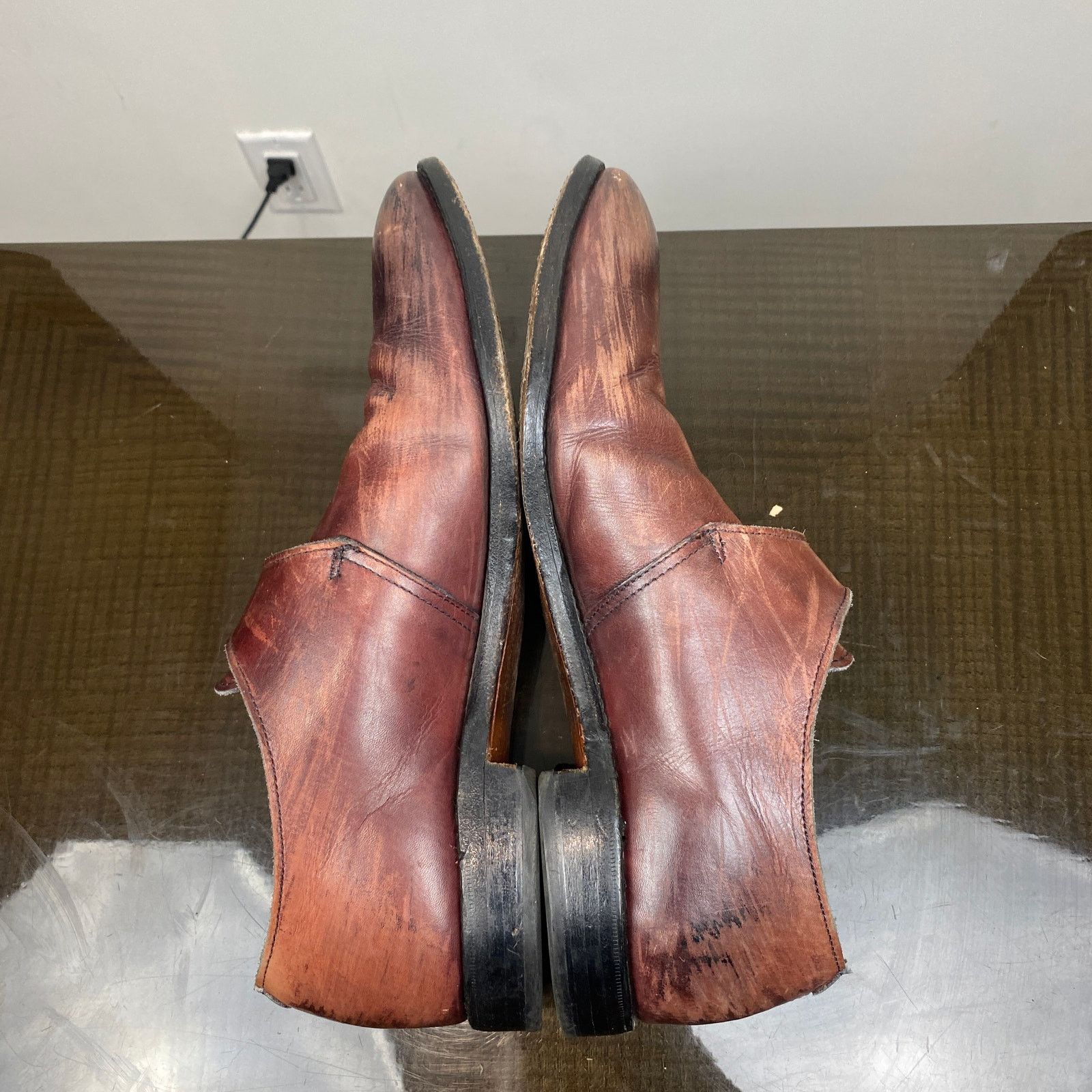 Allen Edmonds Allen Edmonds Warwick Monk Strap Leather Dress Shoes 10D Size US 10 / EU 43 - 6 Thumbnail
