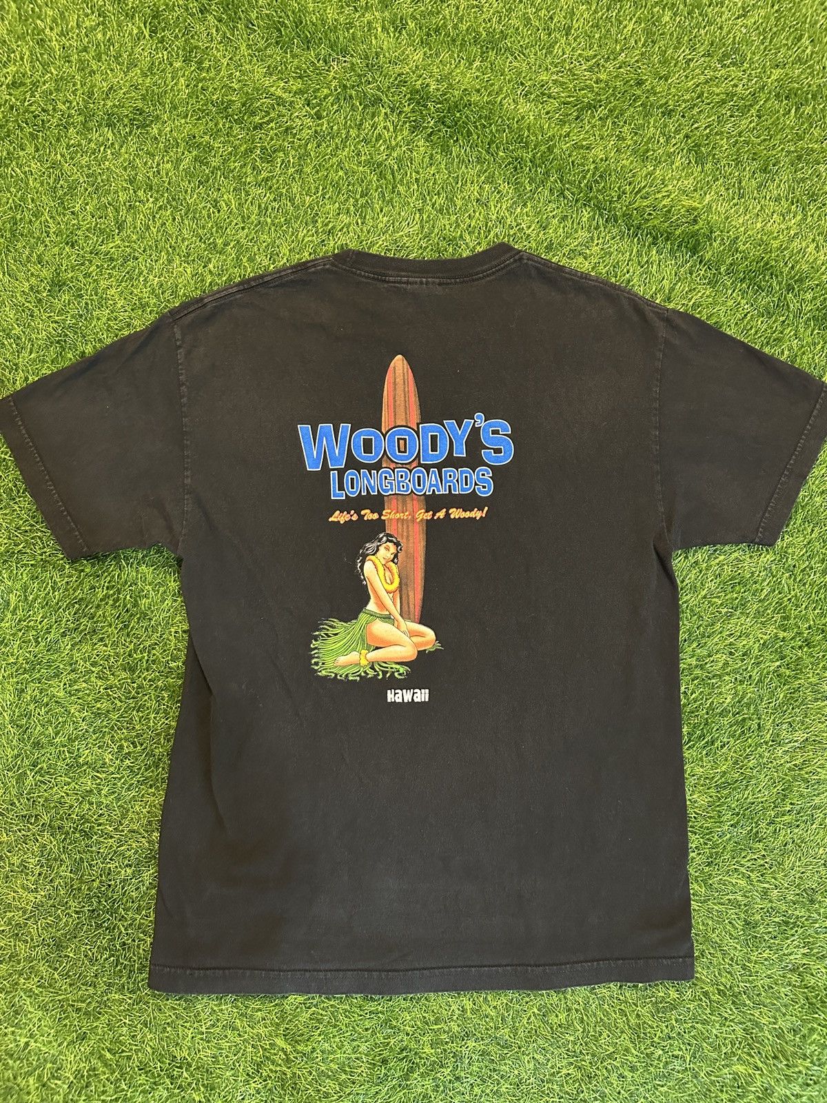 Alstyle Woodys longboard hawaii graphic tee size L Size US L / EU 52-54 / 3 - 2 Thumbnail