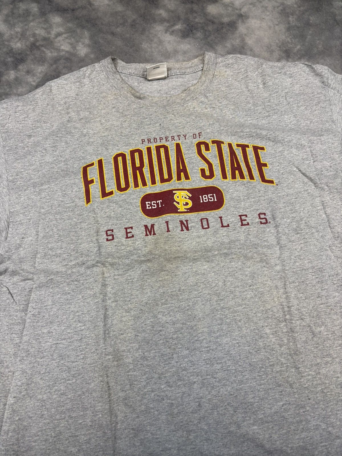 Vintage Vintage 90s Florida state seminoles big print t-shirt Size US XXL / EU 58 / 5 - 2 Thumbnail