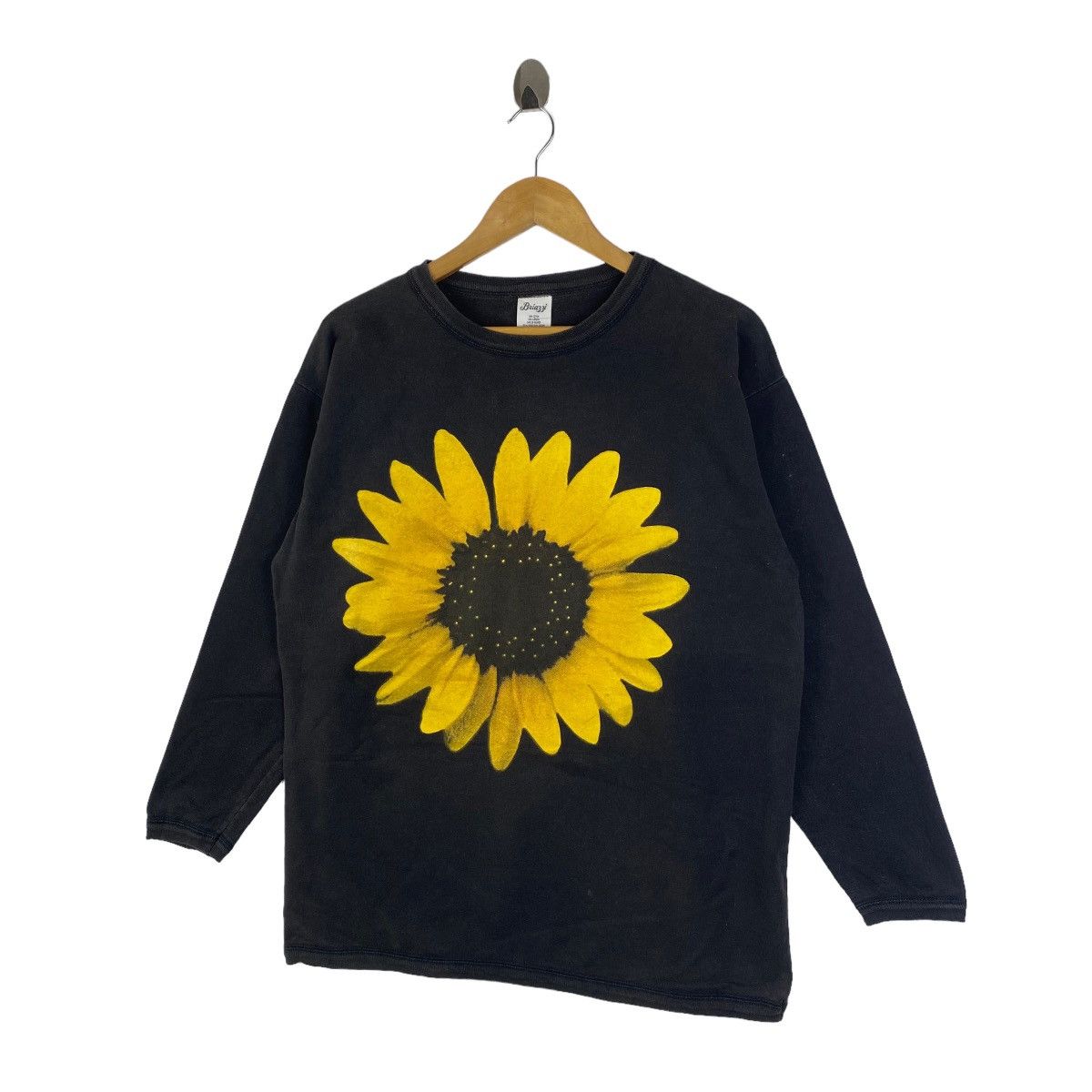 Vintage Vintage BRIAZZI Sunflower Big Logo Sweatshirt Pullover Size US M / EU 48-50 / 2 - 3 Thumbnail