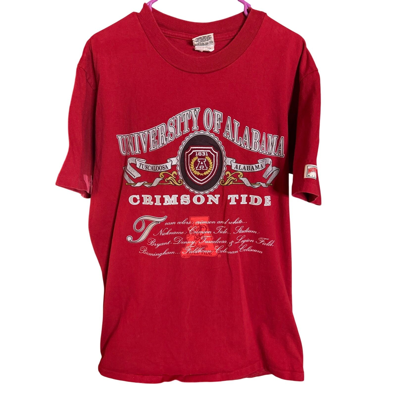 Nutmeg Vintage University of Alabama Tee Size US XL / EU 56 / 4 - 1 Thumbnail