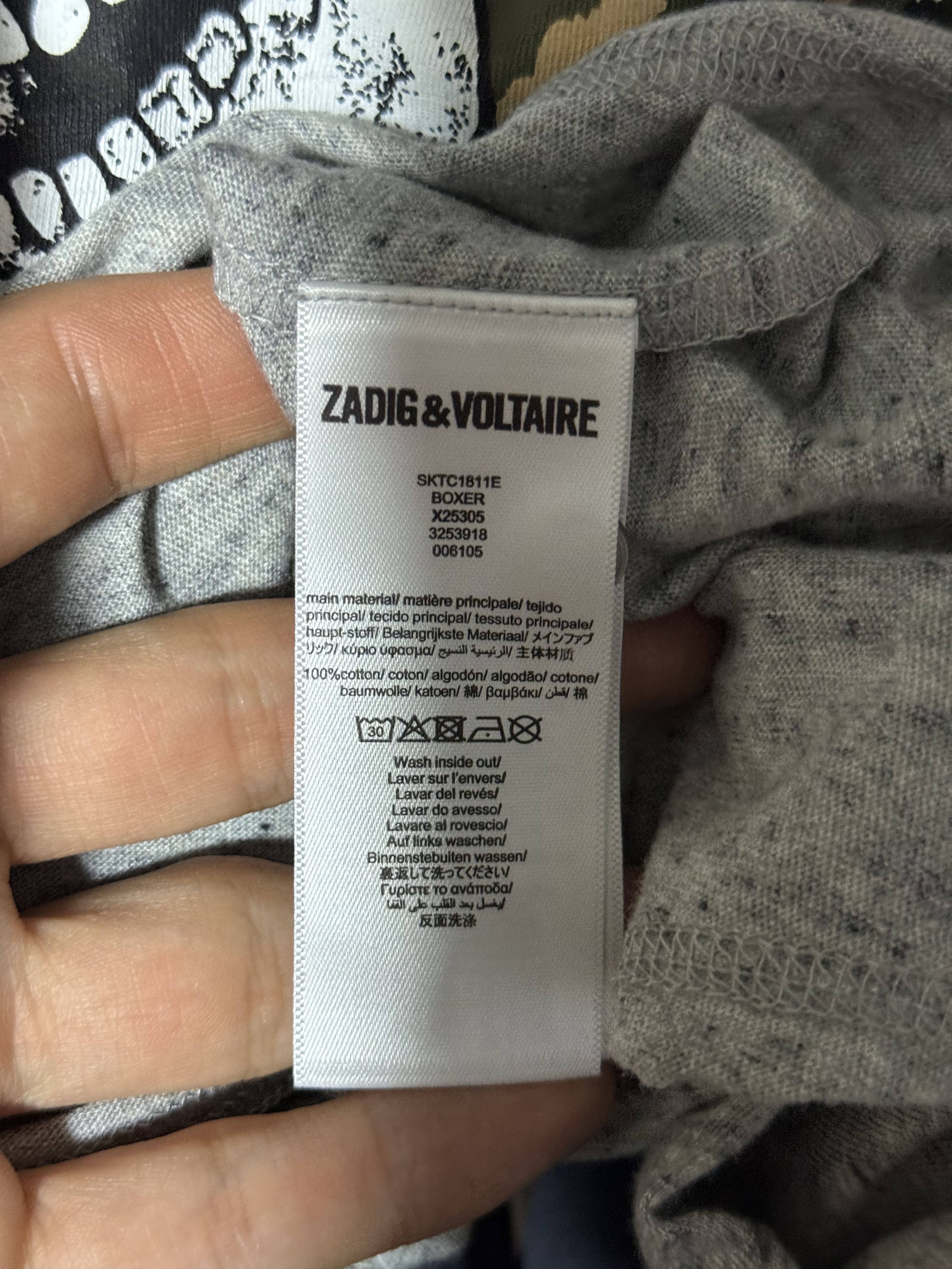 Zadig & Voltaire Zadig & Voltaire Love now World tour 97 t-shirt Size US M / EU 48-50 / 2 - 6 Thumbnail