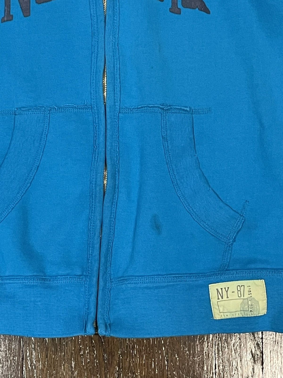 Aeropostale Y2K Aeropostale blue zip up hoodie Size US L / EU 52-54 / 3 - 4 Thumbnail