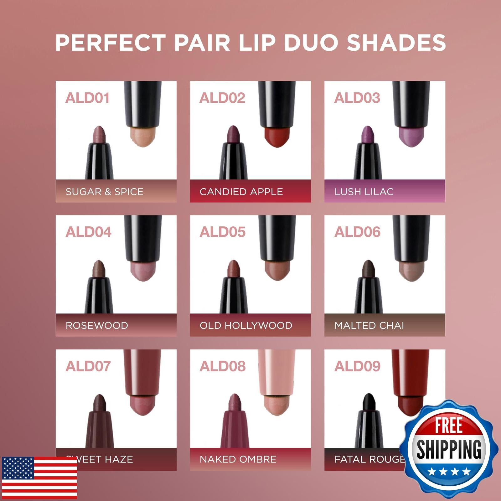 Designer Absolute New York Perfect Pair Lip Duo Fuller Poutier Lips Size ONE SIZE - 5 Thumbnail