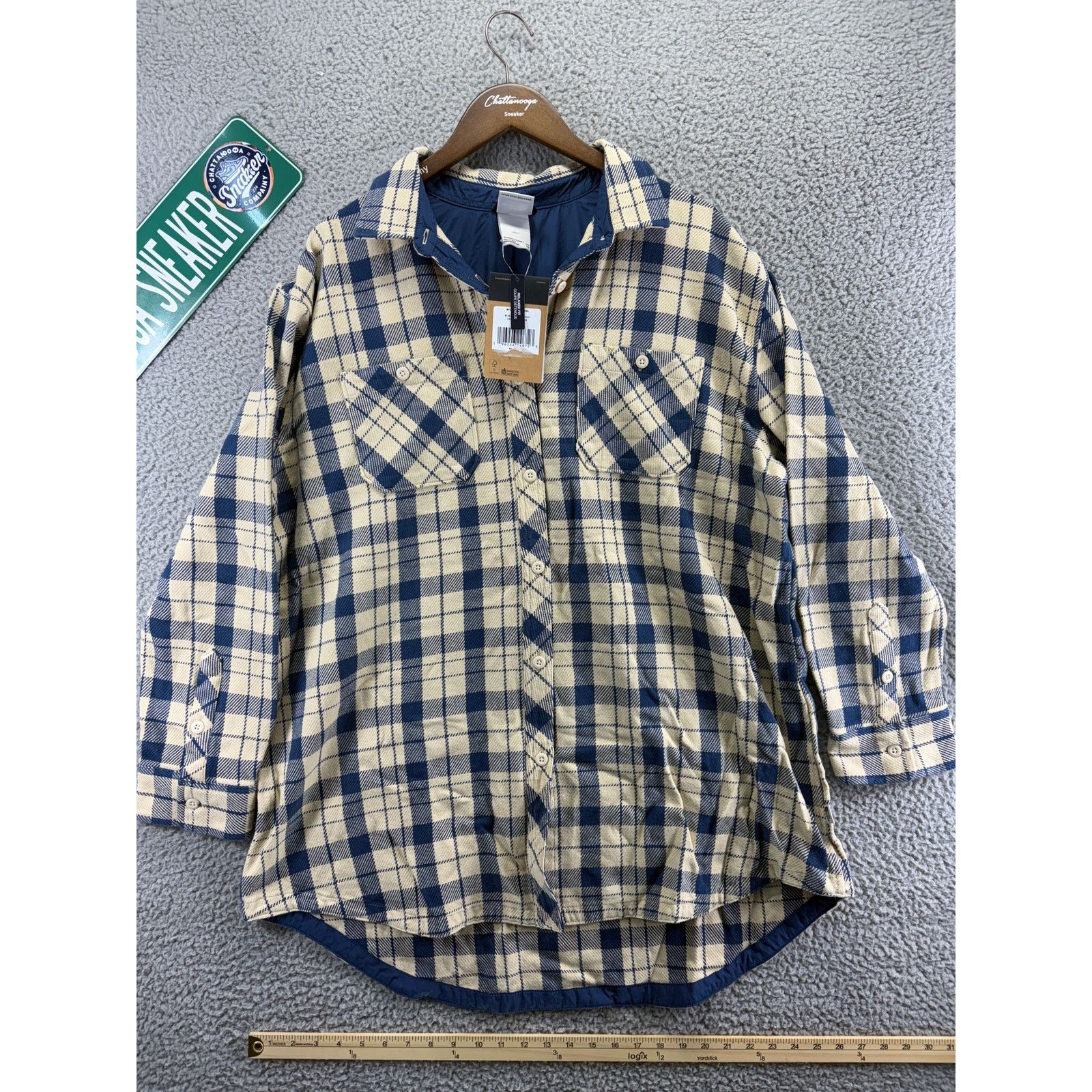 The North Face North Face Valley Twill Fleece Shirt Jacket Womens XXL 2XL Size XXL / US 16-18 / IT 52-54 - 1 Thumbnail