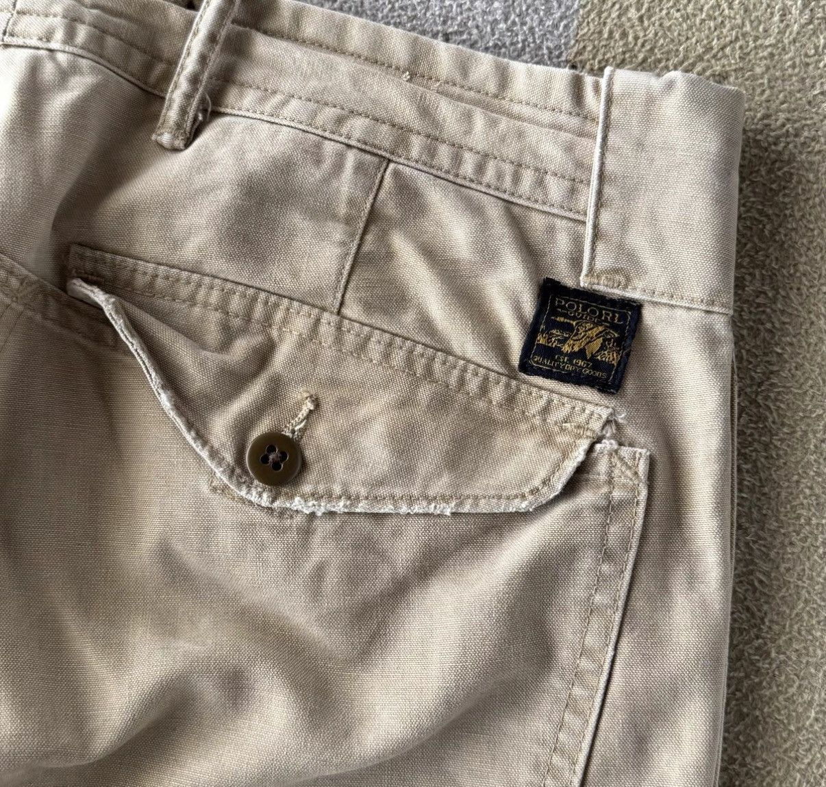 Polo Ralph Lauren Polo Ralph Lauren Hunting Duck Cargo Pants K22 Size US 30 / EU 46 - 9 Thumbnail
