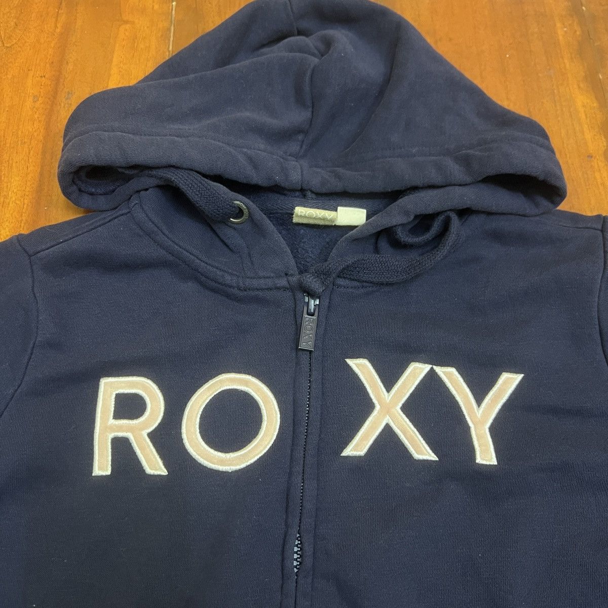 Sun Surf Roxy SpellOut Hoodie Size L / US 10 / IT 46 - 2 Thumbnail