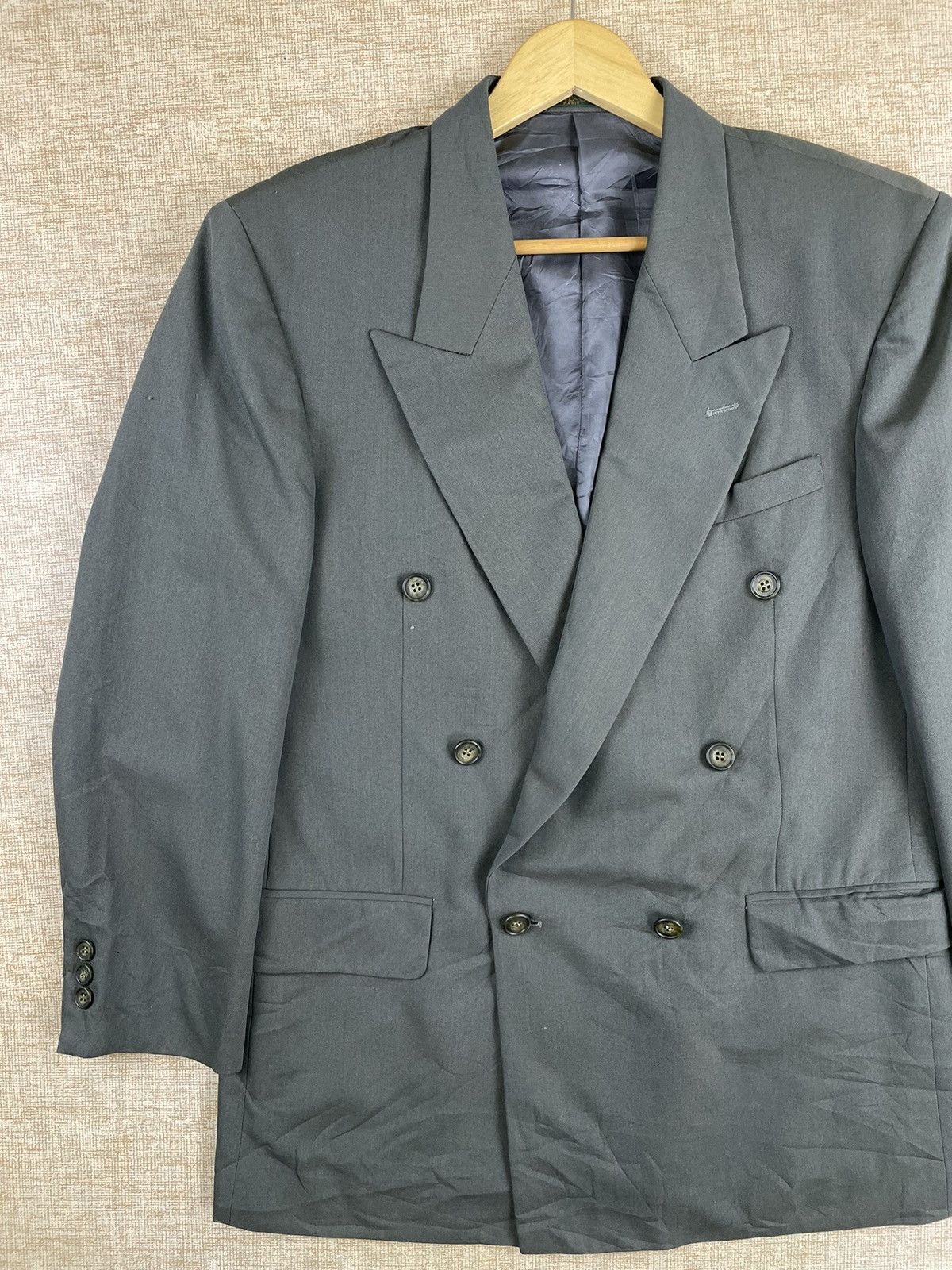Montagut × Vintage Vintage MONTAGUT Double Breast Luxury Blazer Jacket Size US M / EU 48-50 / 2 - 3 Thumbnail