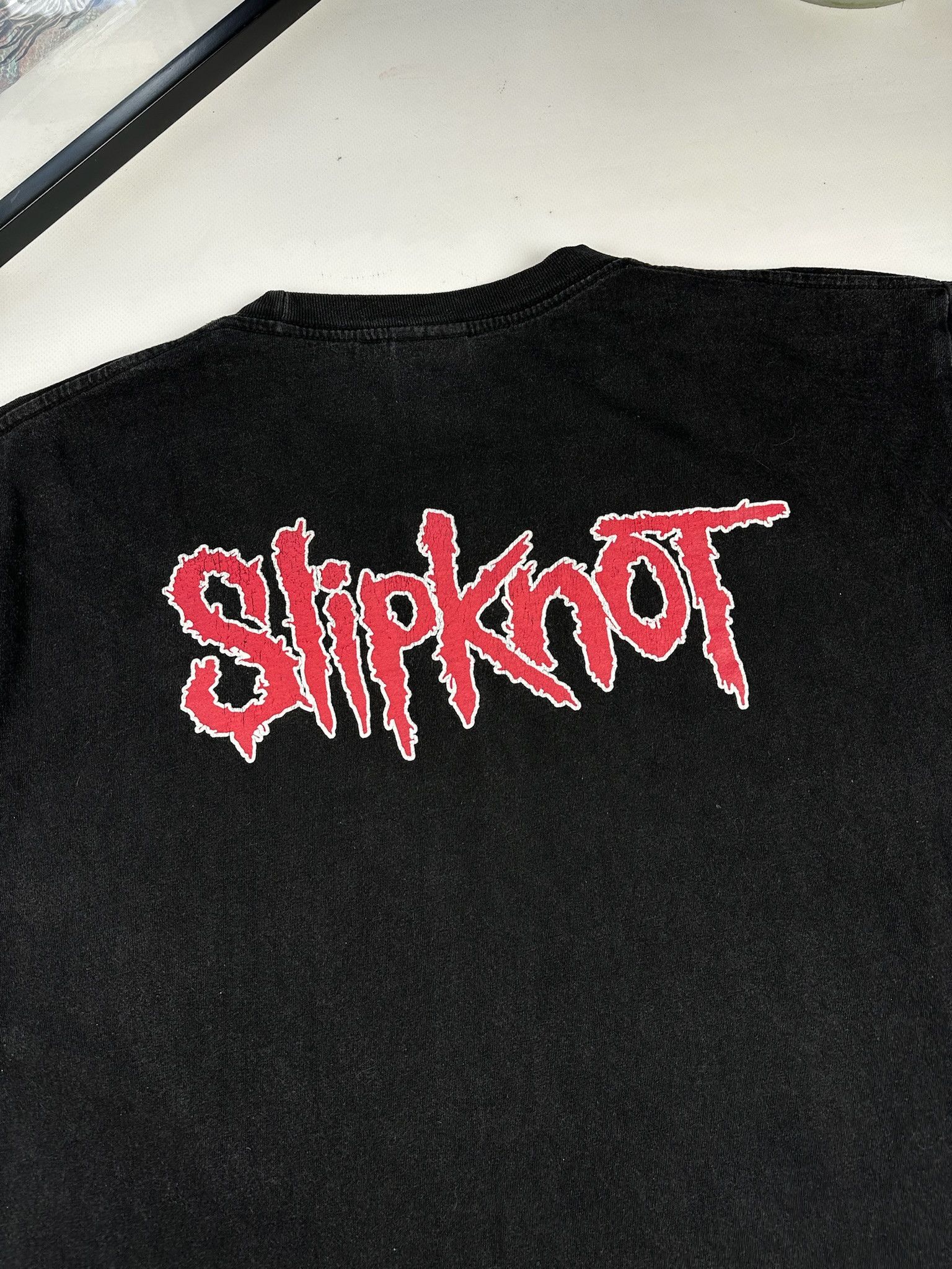 Slipknot Y2K Slipknot Faded Masks Tee Size US XL / EU 56 / 4 - 5 Thumbnail