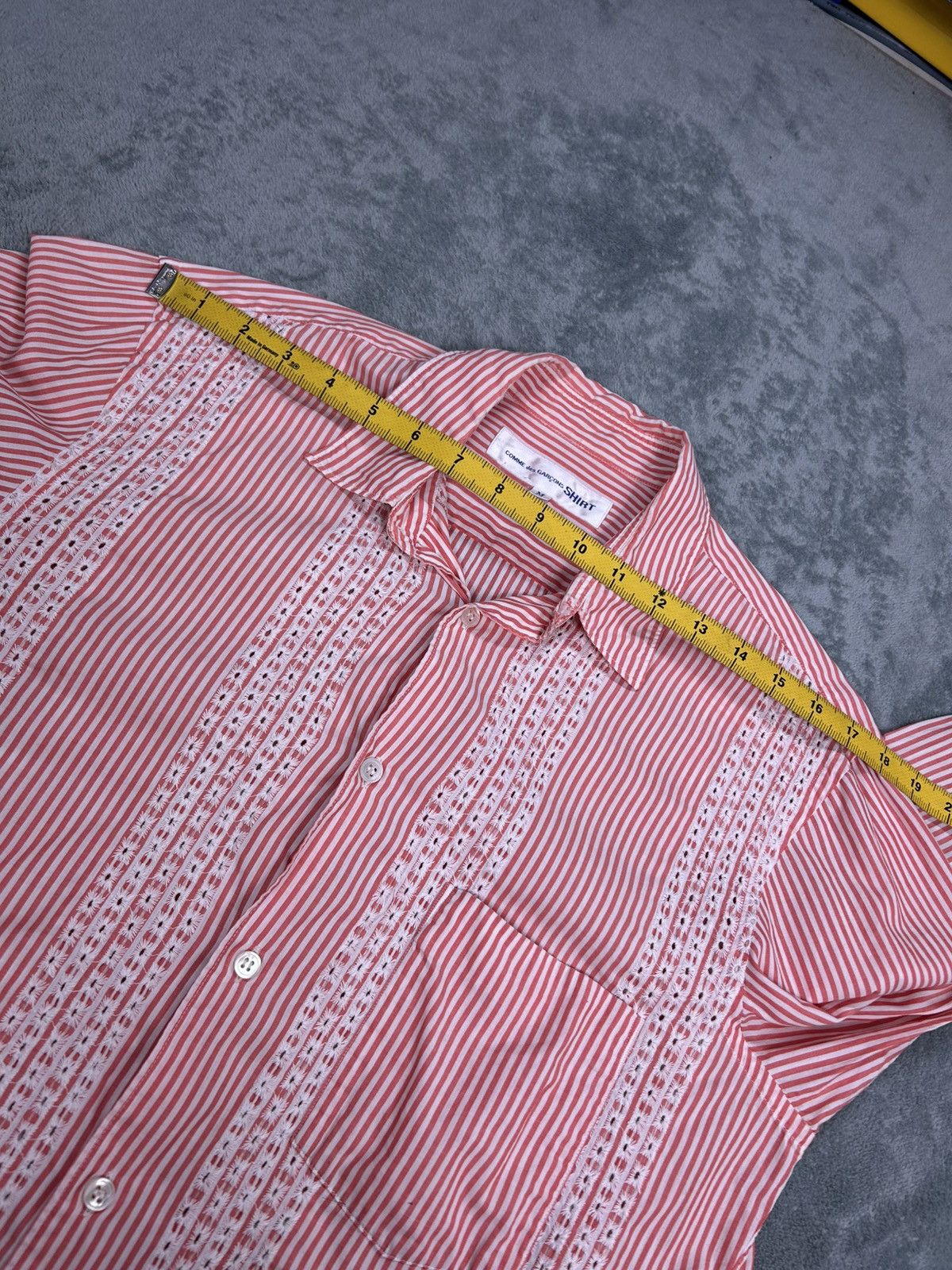Comme des Garcons SHIRT Comme des Garcons Shirt Strip Button up Size US M / EU 48-50 / 2 - 12 Thumbnail