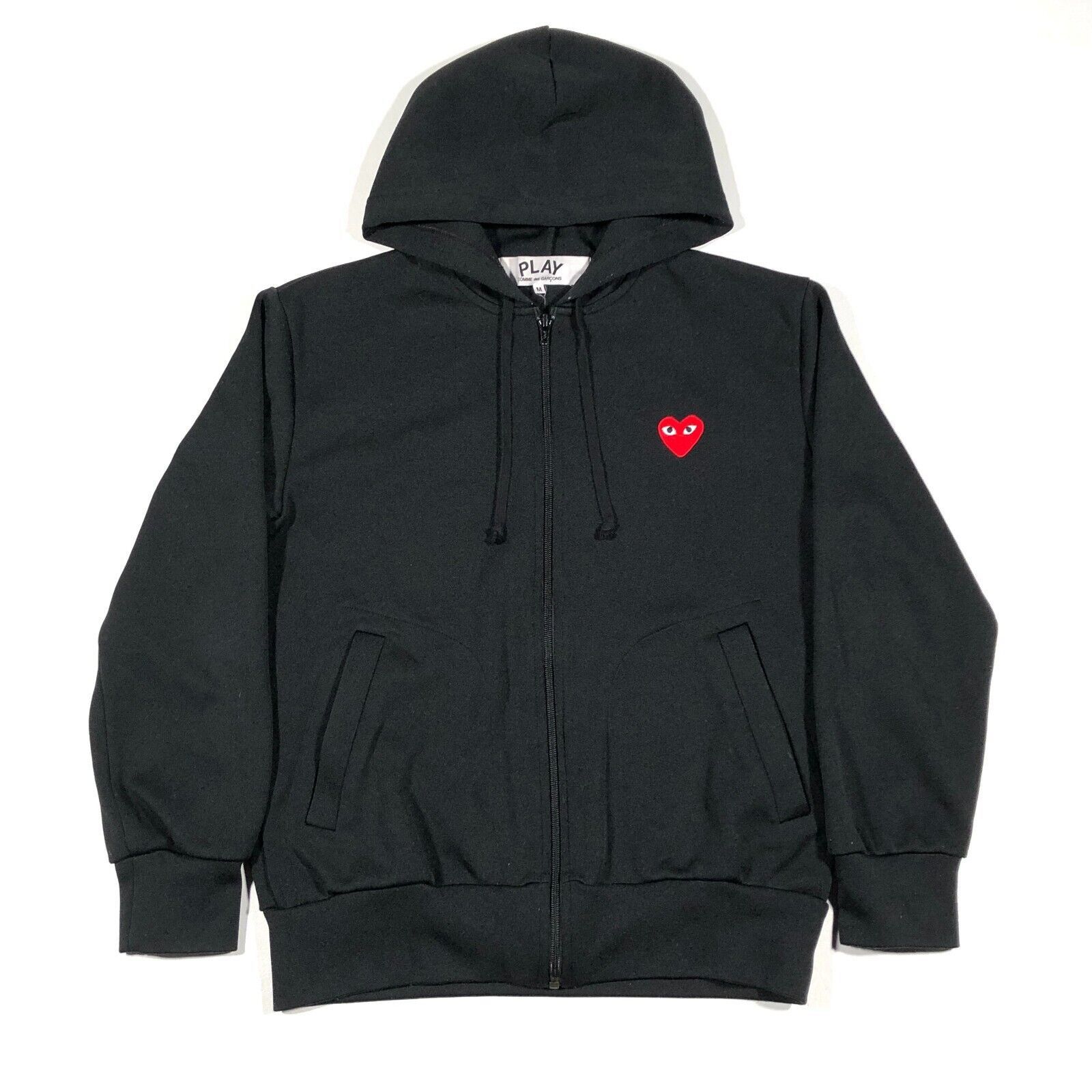 CDG by Comme des Garcons × Comme des Garcons PLAY Comme des Garcons CDG PLAY Play Red Heart Hoodie Full Zip Size US M / EU 48-50 / 2 - 1 Thumbnail