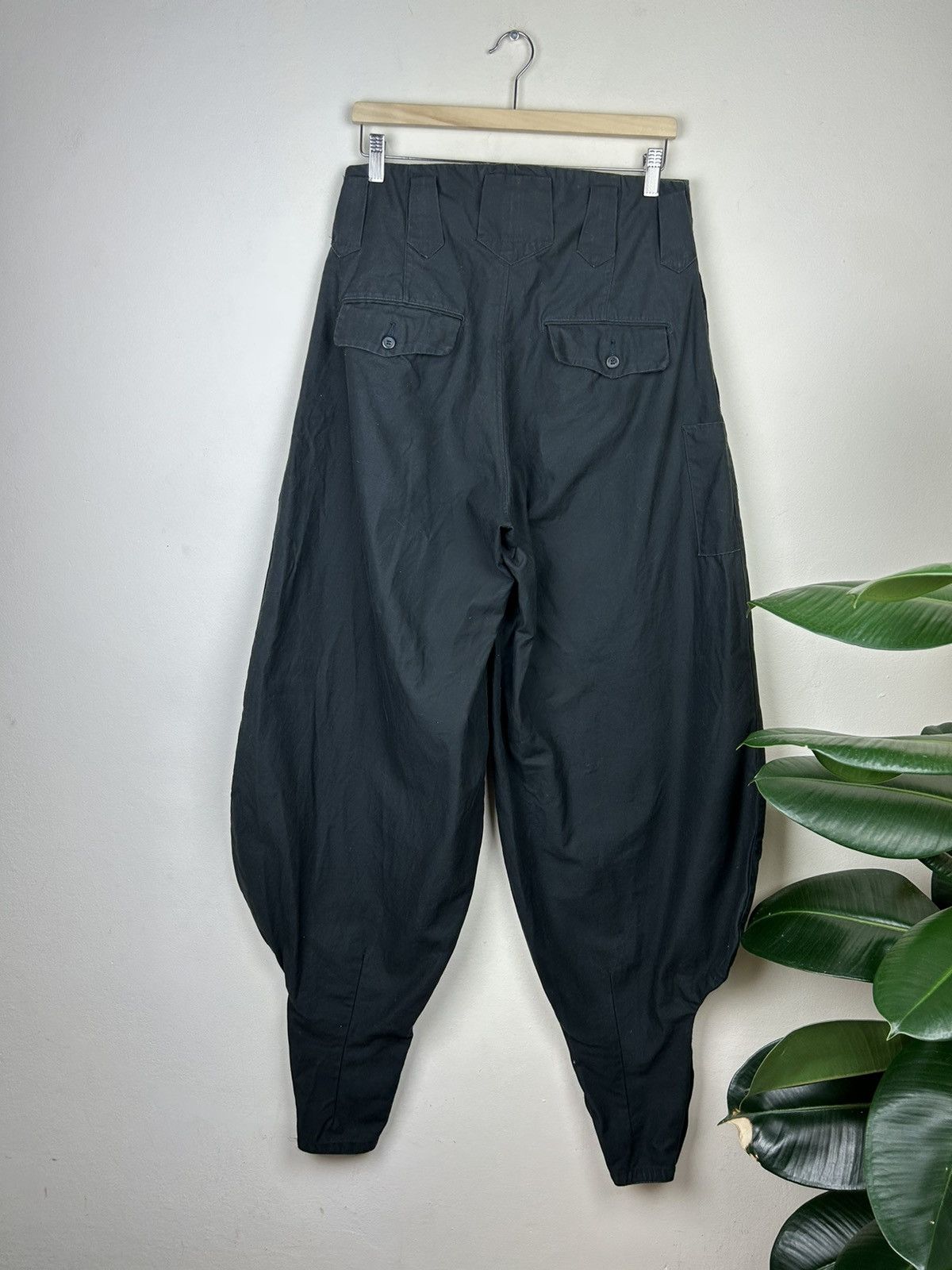 Japanese Brand × Vintage Steal! Vintage 2000s Japan Wide Leg Denim Pattern Pants Size US 31 - 7 Thumbnail