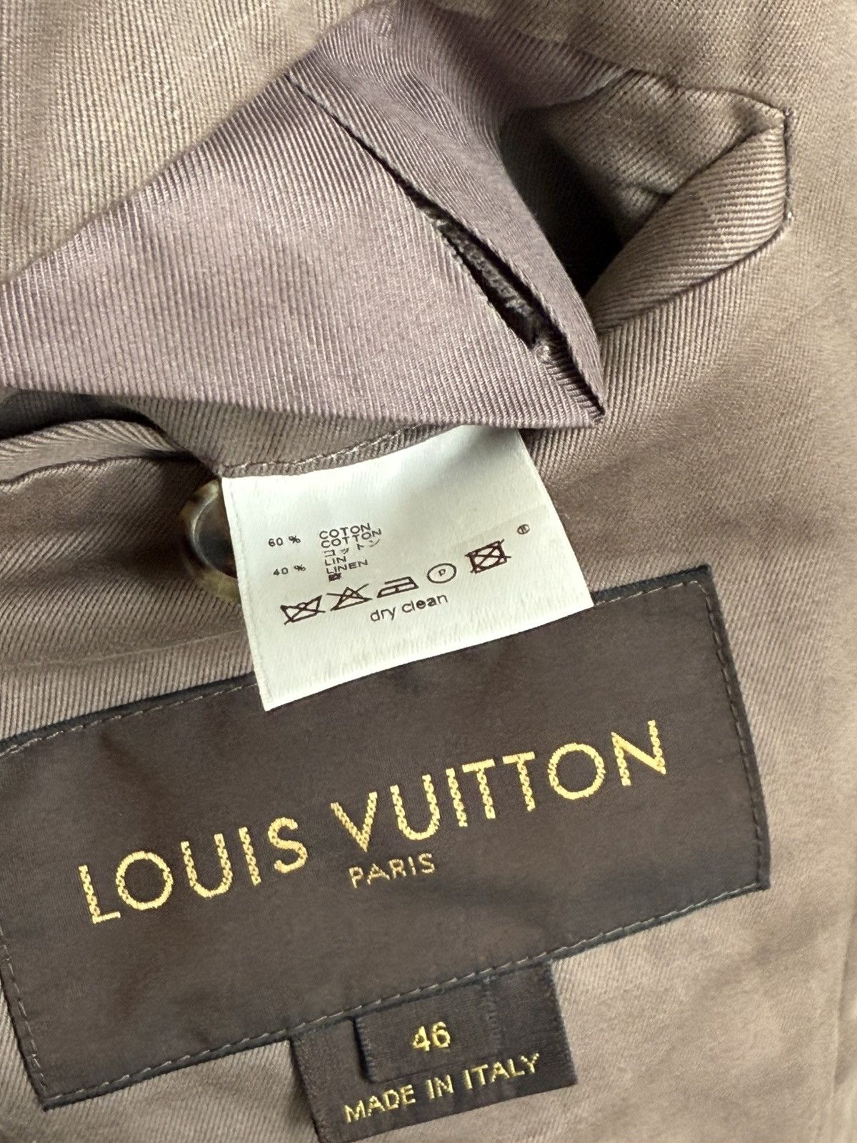 Louis Vuitton Louis Vuitton embroidered Overshirt Jacket brown Size US XS / EU 42 / 0 - 6 Thumbnail
