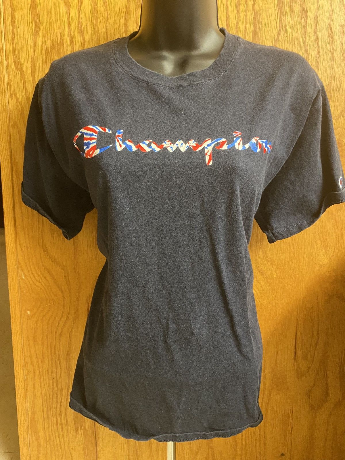 Champion Navy Blue Champion T-Shirt Size M / US 6-8 / IT 42-44 - 1 Thumbnail